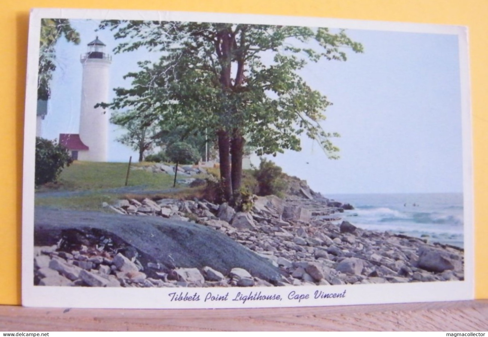 (CAP2) CAPO VINCENT (NEW YORK)  IL FARO DI TIBBETTS POINT - LIGHTHOUSE - VIAGGIATA- - Autres & Non Classés