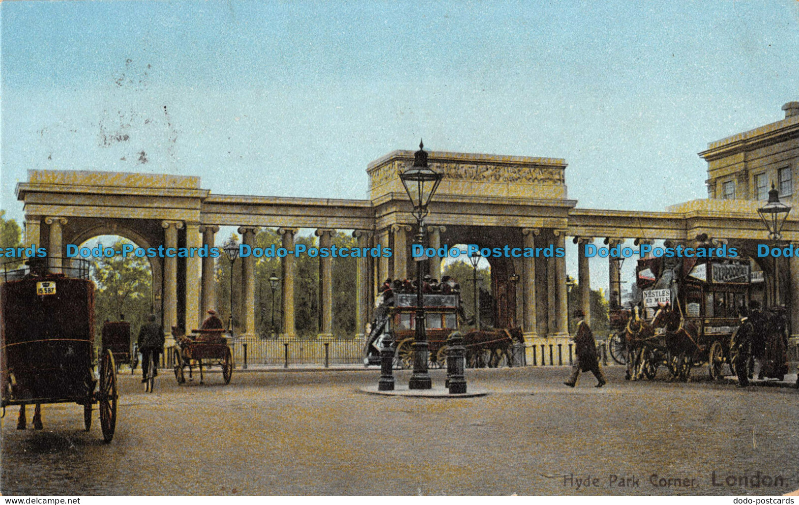 R095706 Hyde Park Corner. London. 1906 - Other & Unclassified