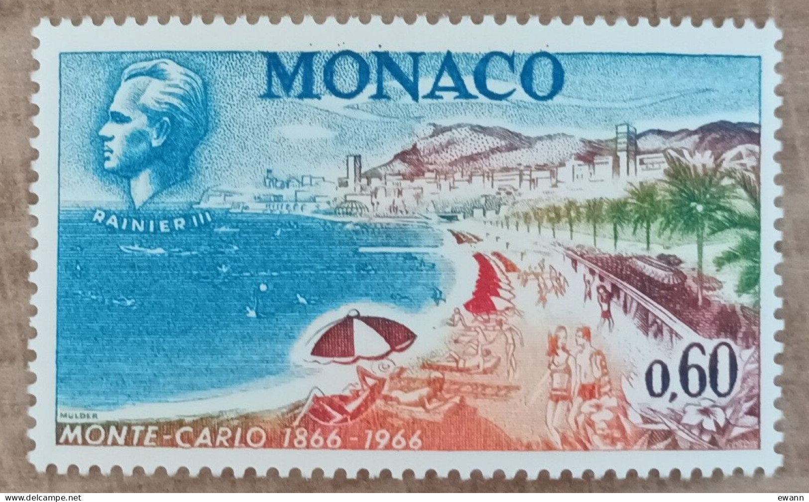 Monaco - YT N°694 - Centenaire De Monte Carlo - 1966 - Neuf - Neufs