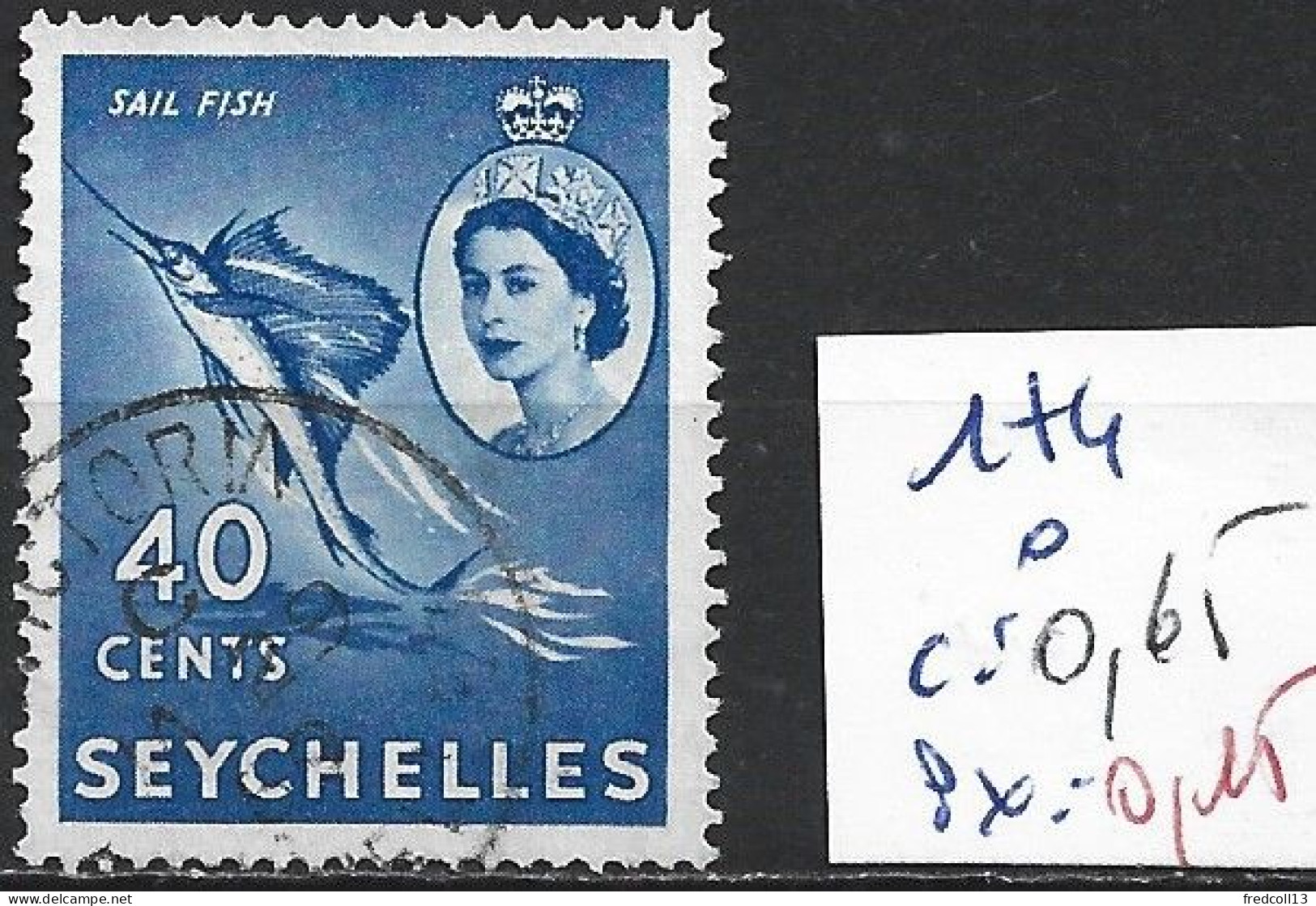 SEYCHELLES 174 Oblitéré Côte 0.65 € - Seychellen (...-1976)