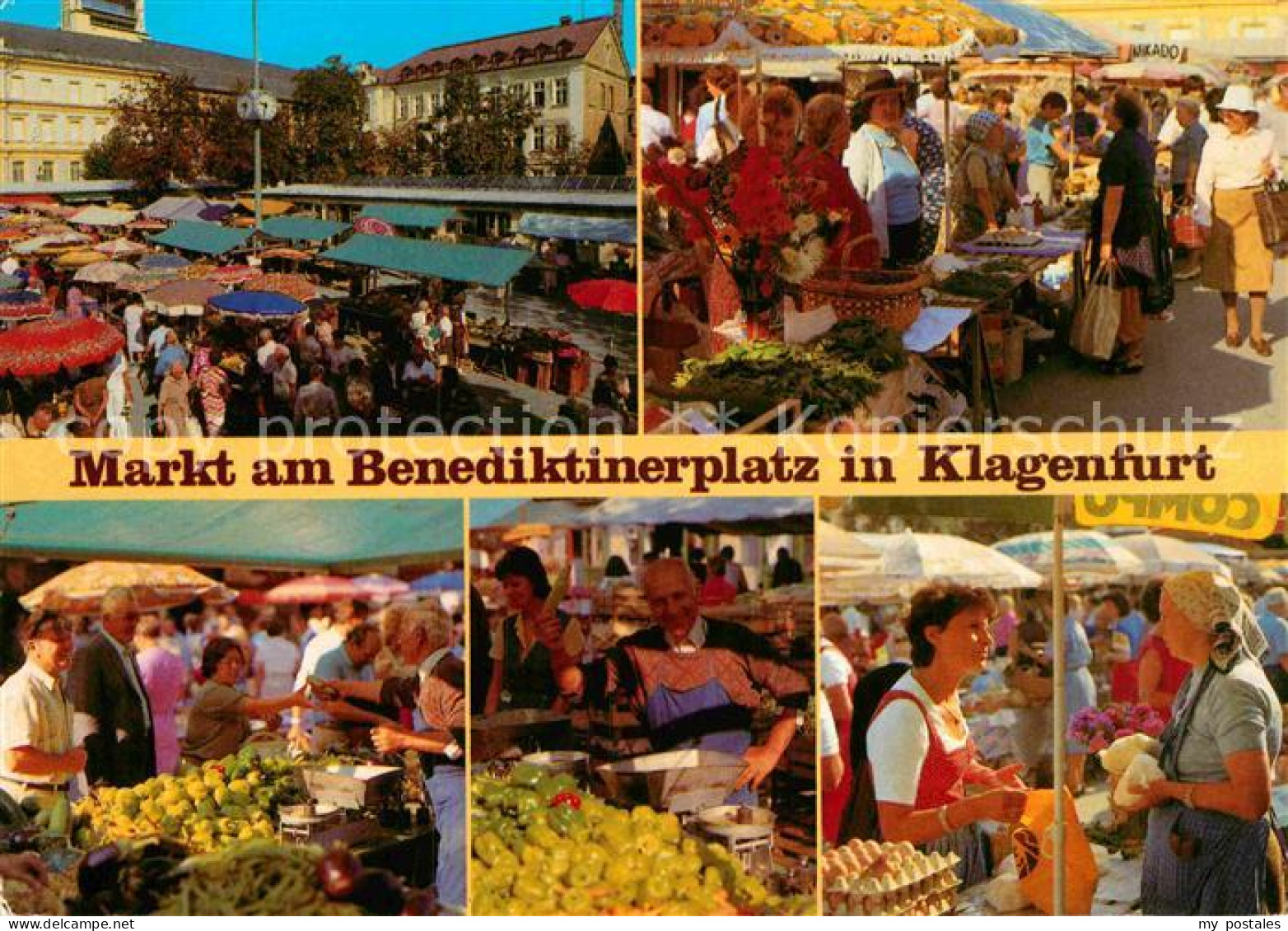 72899161 Klagenfurt Woerthersee Markt Am Benediktinerplatz Klagenfurt - Autres & Non Classés