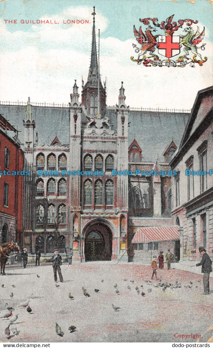 R095731 The Guildhall. London. 1905 - Andere & Zonder Classificatie