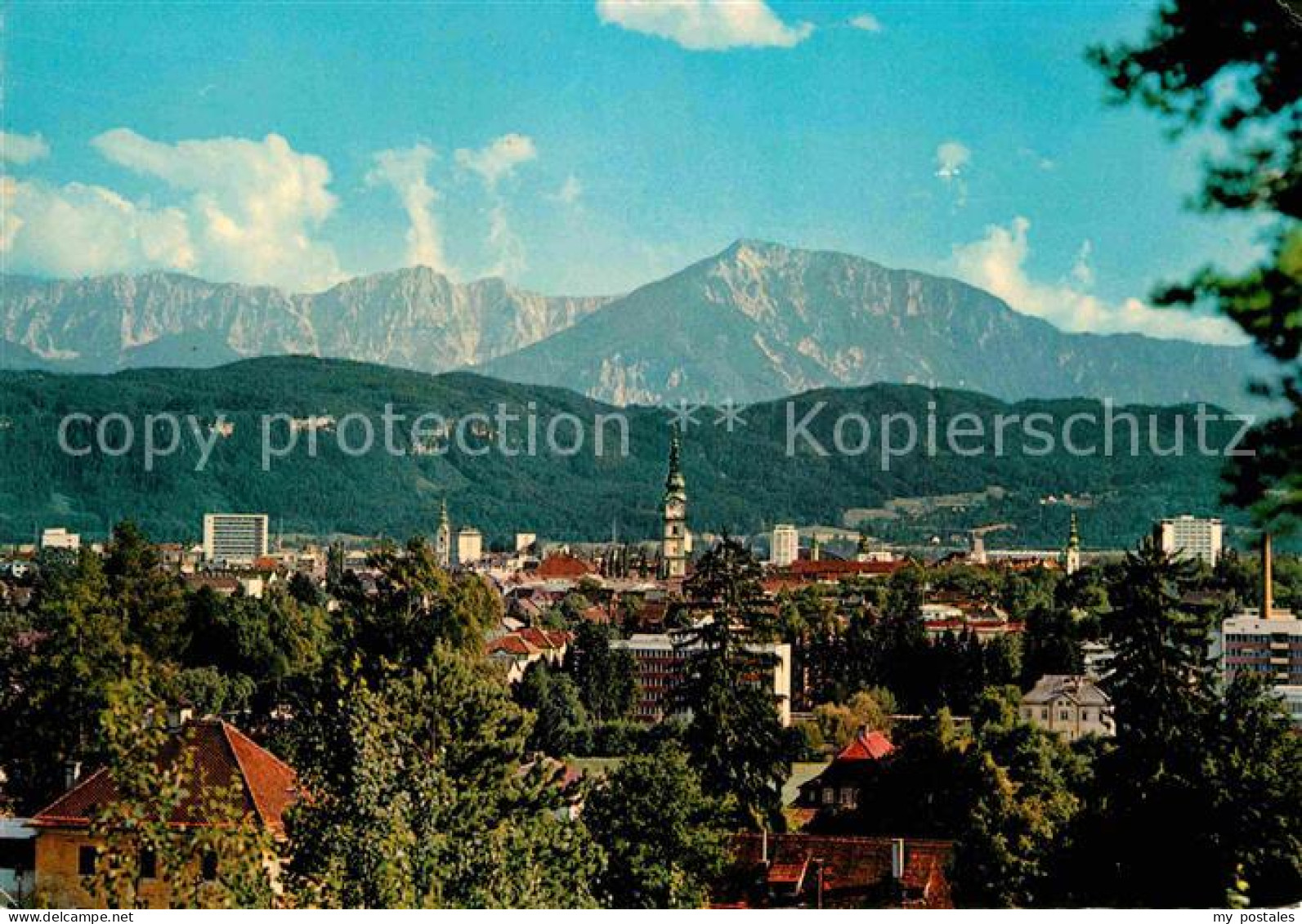 72899140 Klagenfurt Woerthersee Mit Koschuta Klagenfurt - Andere & Zonder Classificatie