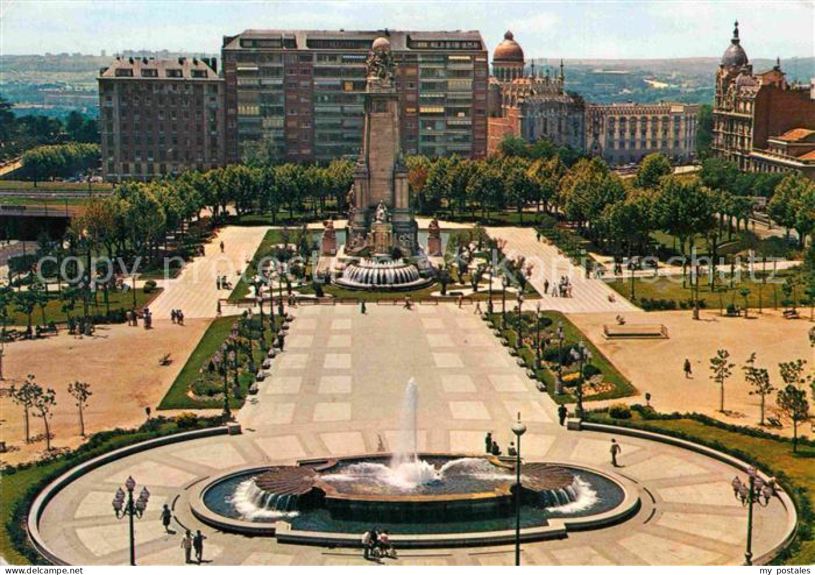 72899114 Madrid Spain Plaza De Espana Monumento A Cervantes Madrid - Sonstige & Ohne Zuordnung