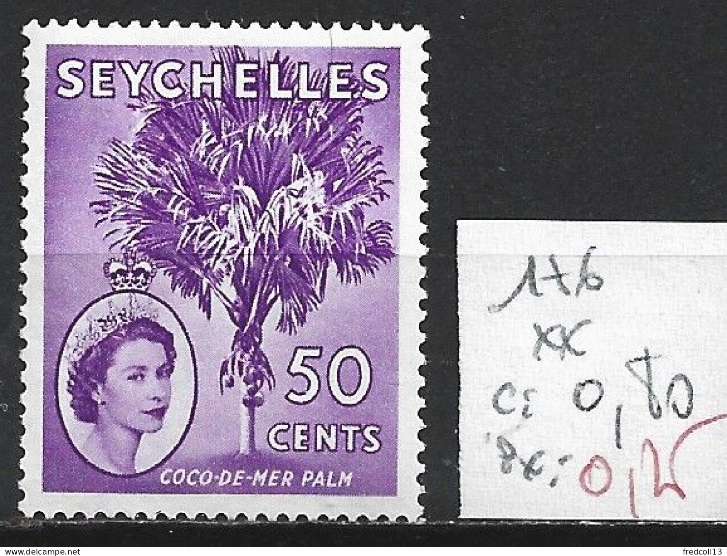 SEYCHELLES 176 ** Côte 0.80 € - Seychellen (...-1976)