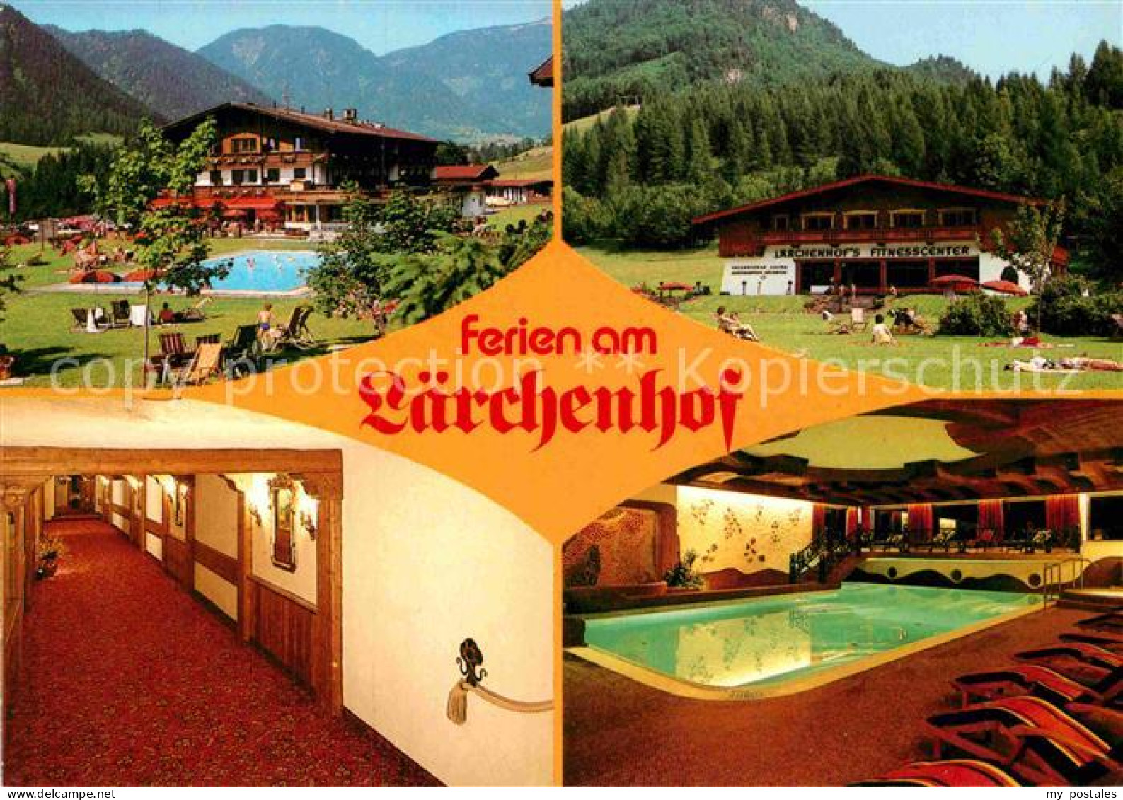 72899056 Erpfendorf Ferienhotel Laerchenhof Frei Und Hallenbad Kirchdorf In Tiro - Autres & Non Classés