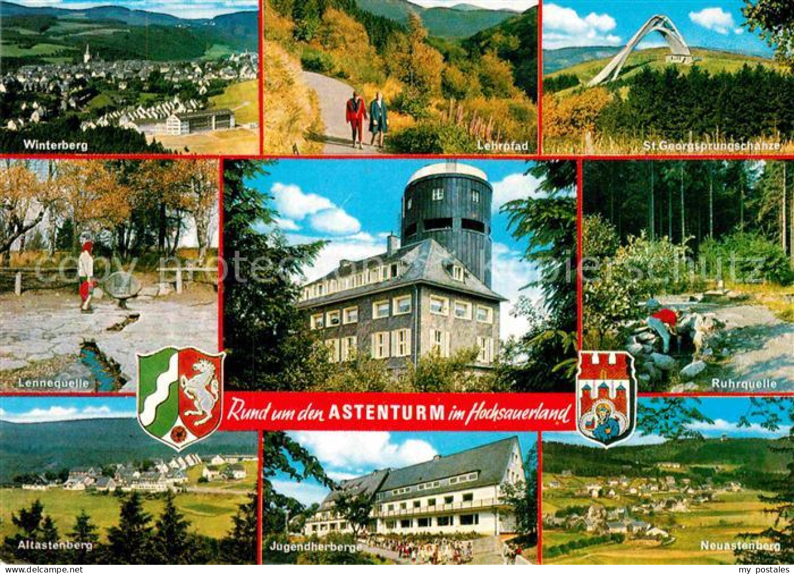 72898996 Astenturm Hochsauerland Winterberg Lehrpfad St Georgsprungschanze Lenne - Winterberg