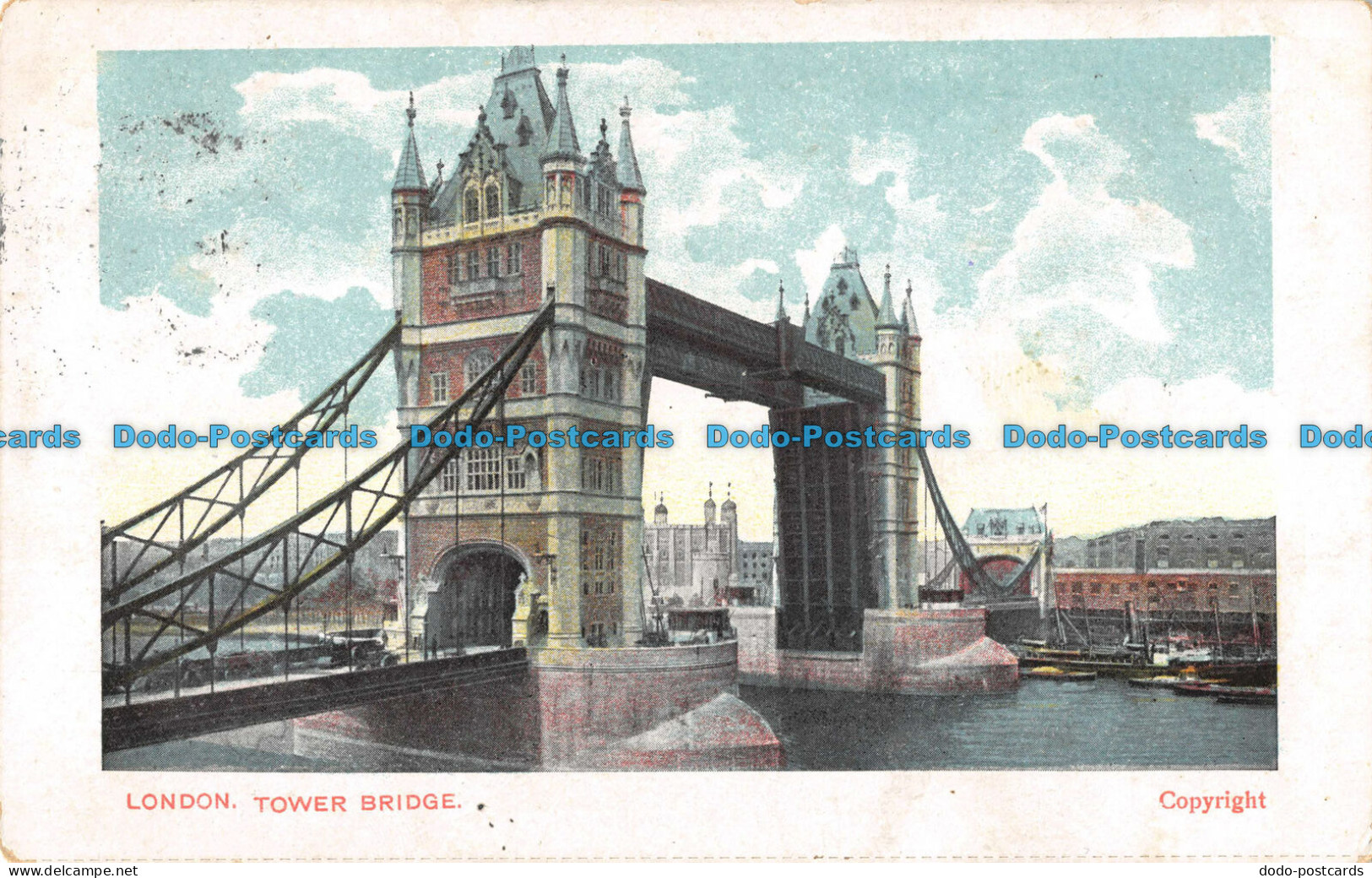 R095811 London. Tower Bridge. 1905 - Autres & Non Classés