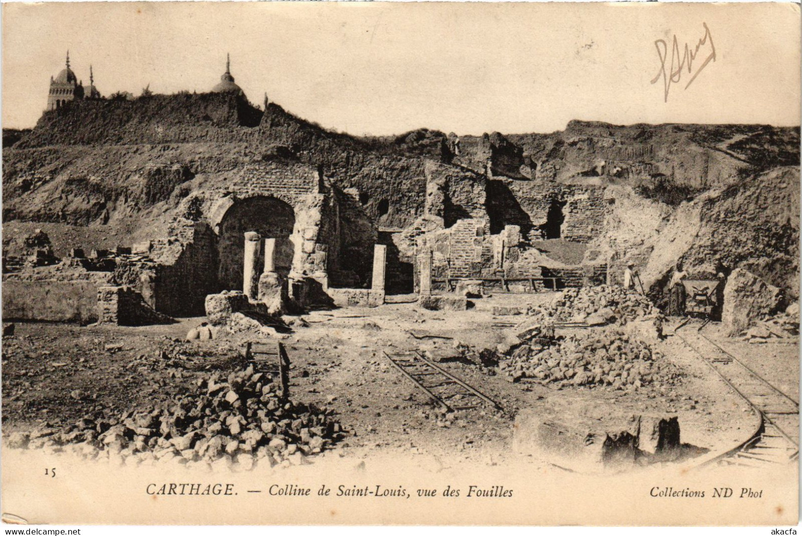 CPA AK Carthage Colline De St Louis TUNISIA (1405127) - Tunisie