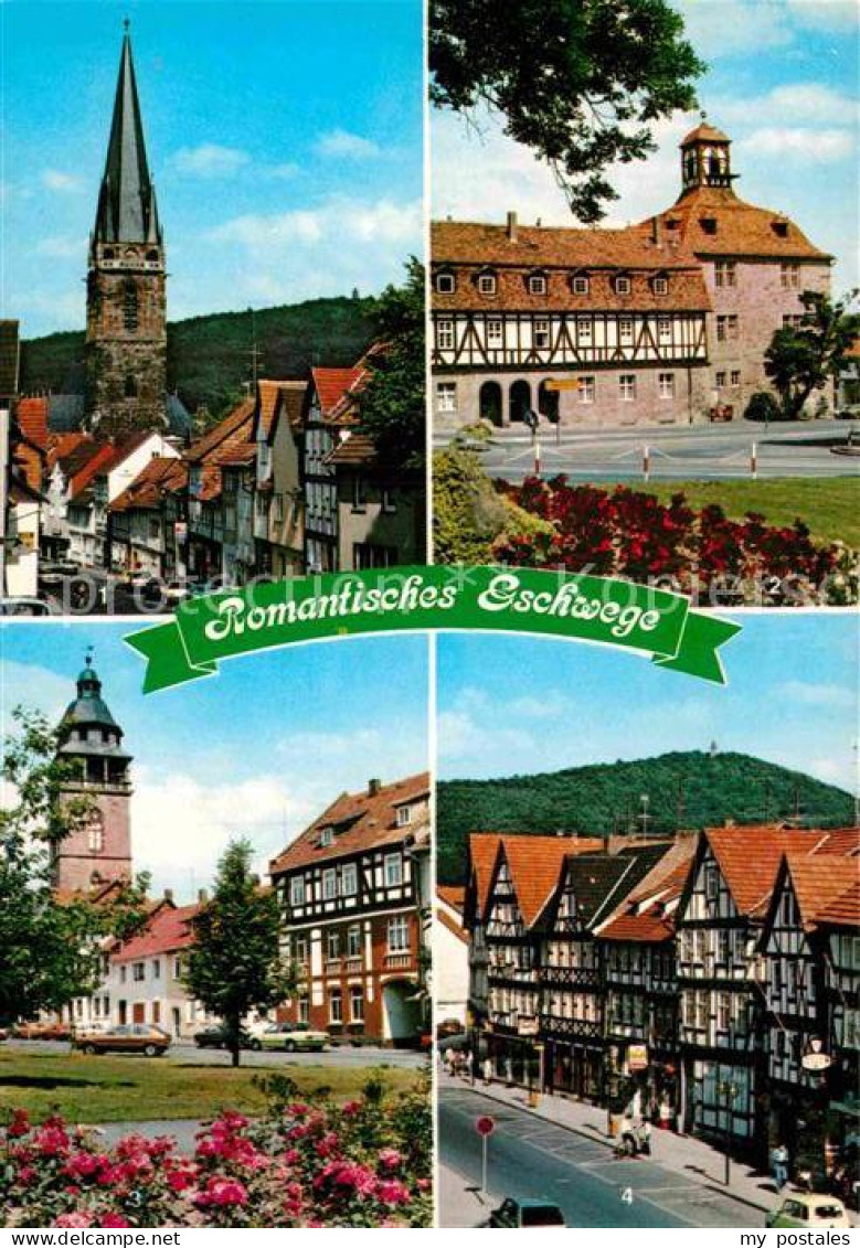 72898886 Eschwege Neustaedter Kirche Landgrafenschloss Anlagen Marktplatz Eschwe - Eschwege