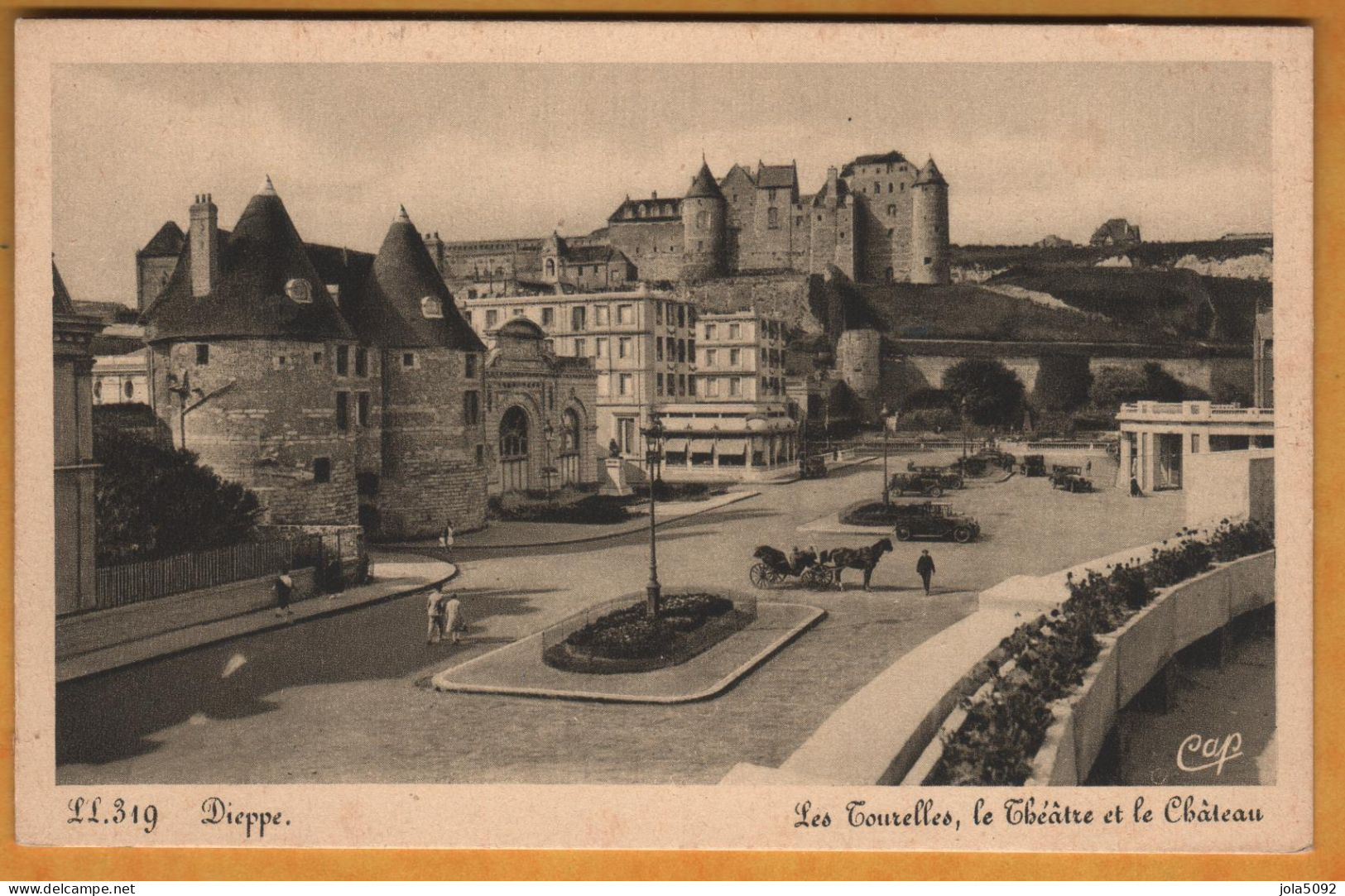 76 / DIEPPE - Les Tourelles Le Théâtre Et Le Château - Dieppe