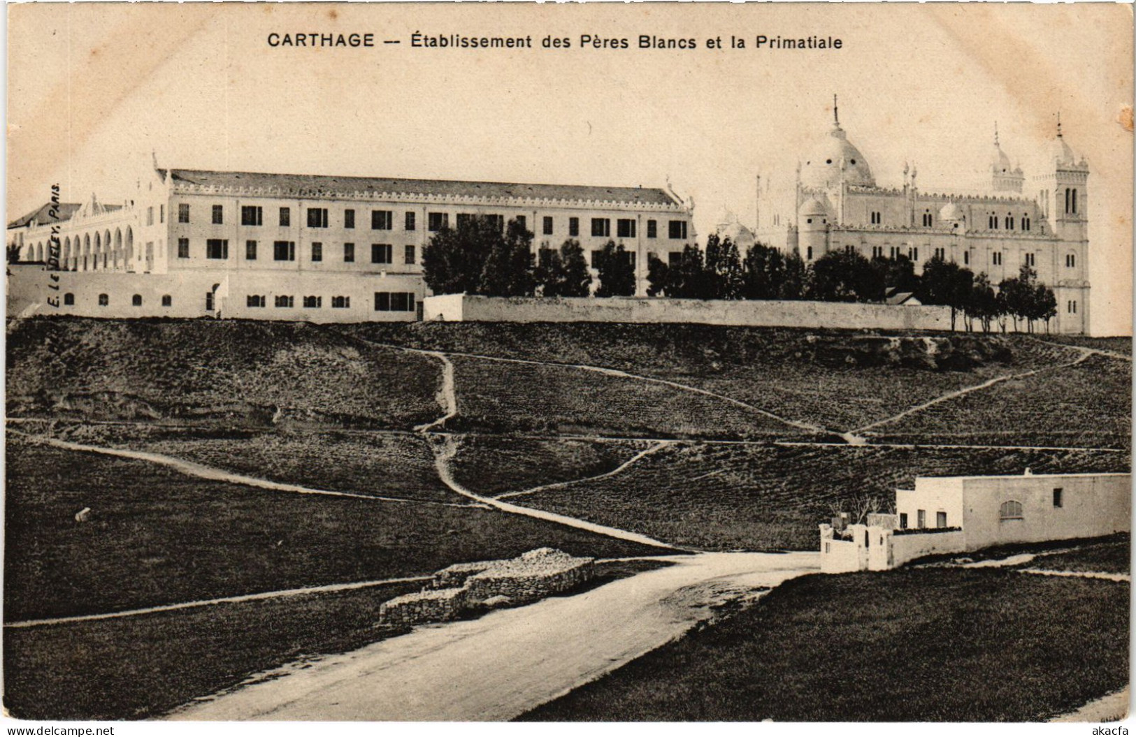 CPA AK Carthage Etablissement Des Peres Blancs TUNISIA (1405023) - Tunisia