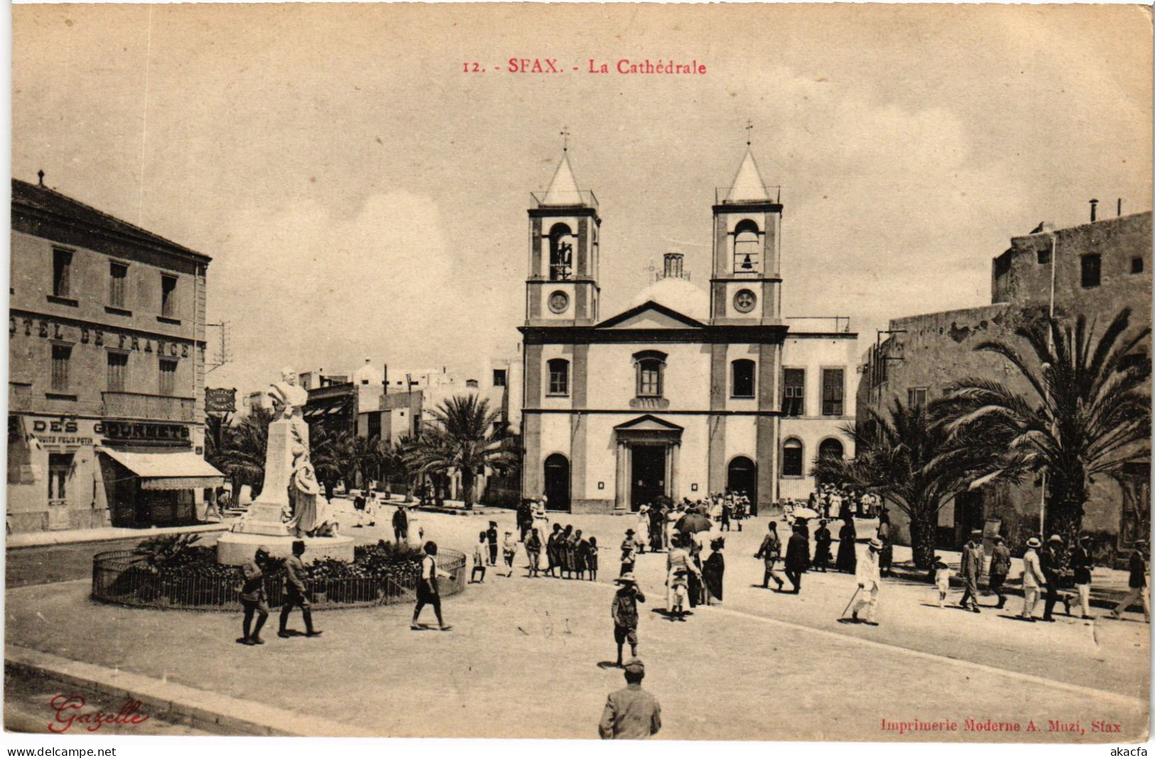 CPA AK Sfax La Cathedrale TUNISIA (1404994) - Tunisia