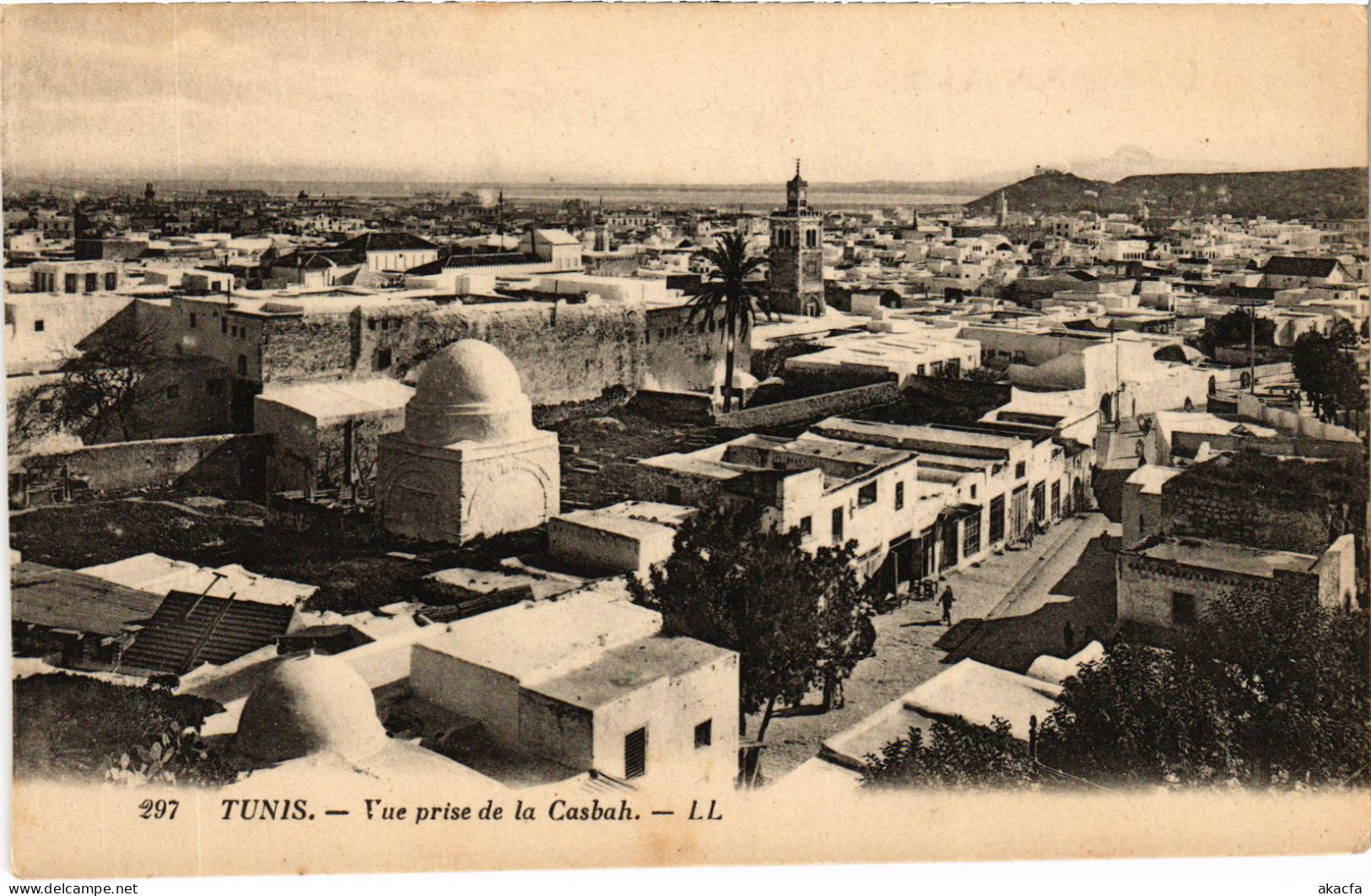 CPA AK Tunis Vue Prise De La Casbah TUNISIA (1404990) - Tunisie