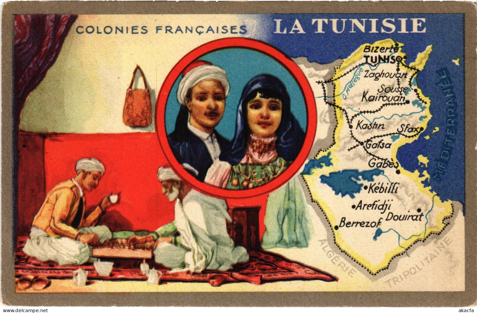 CPA AK Souvenir TUNISIA (1404960) - Túnez