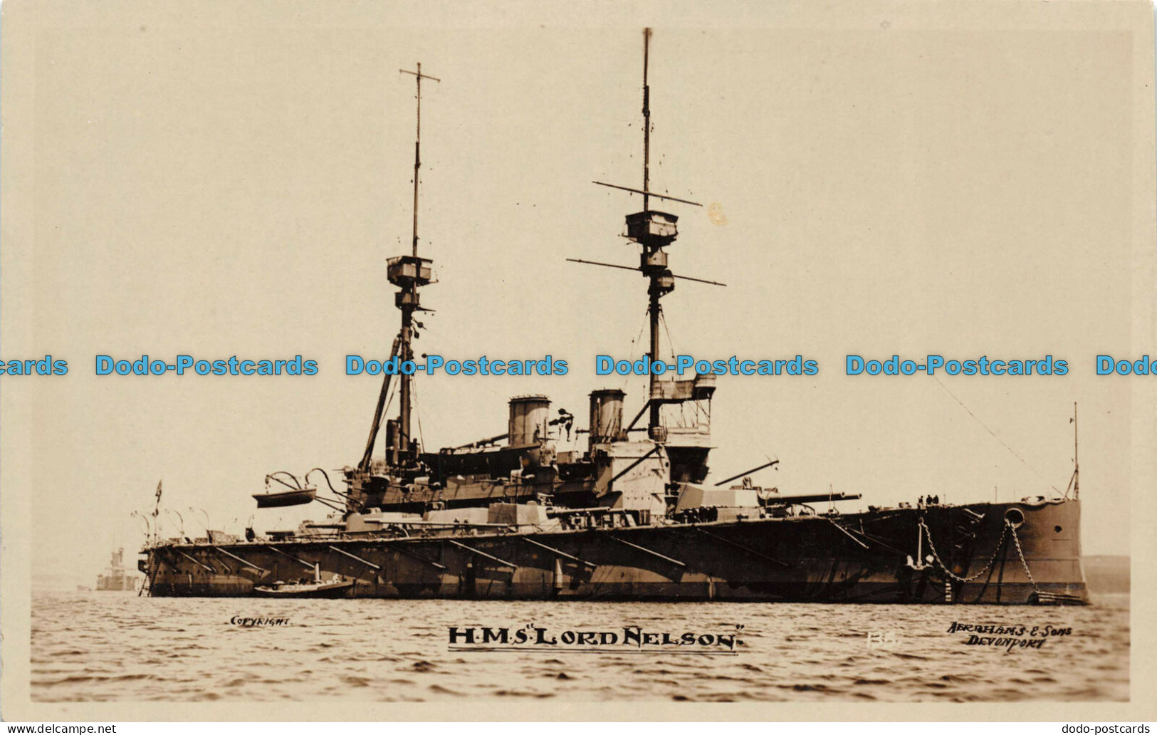 R095853 H. M. S. Lord Nelson - Monde