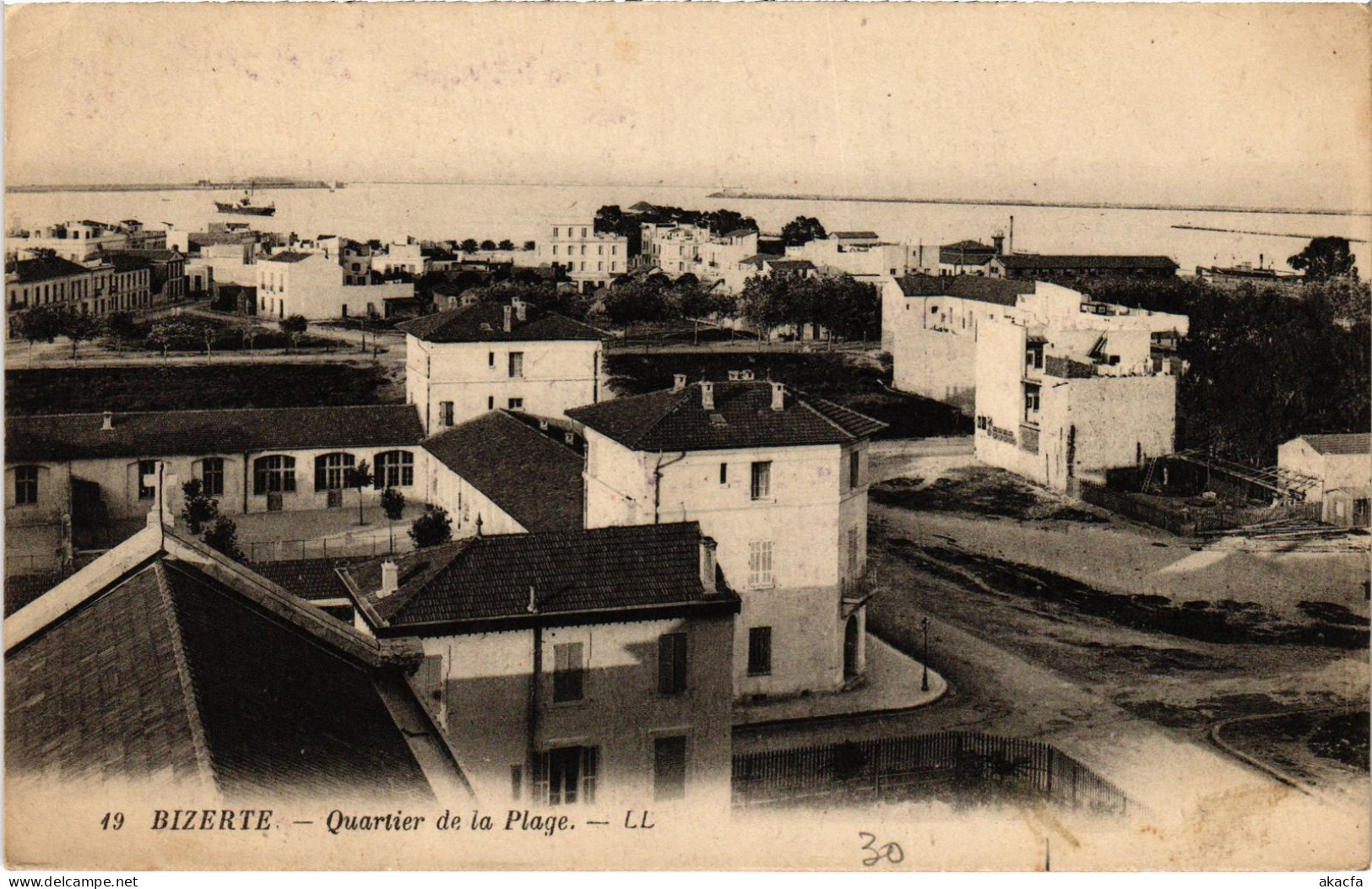 CPA AK BIzerte Quartier De La Plage TUNISIA (1404903) - Tunesien