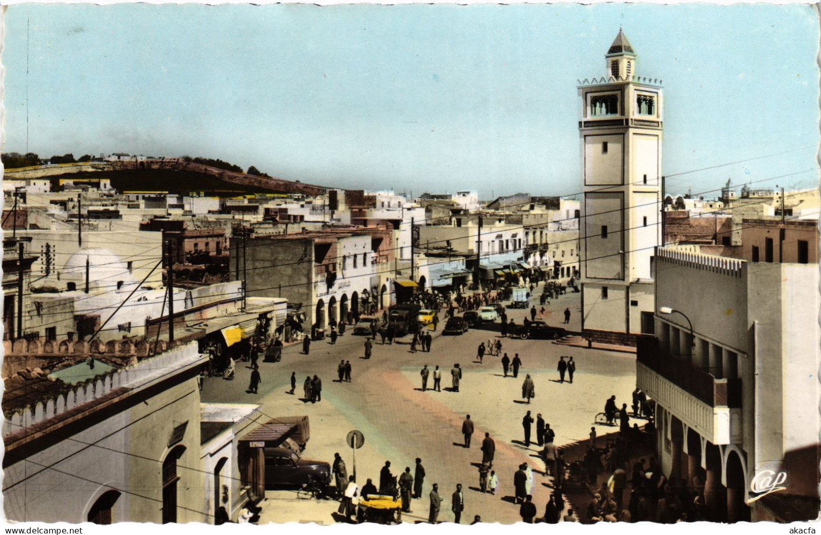 CPA AK BIzerte Place De France TUNISIA (1404878) - Túnez