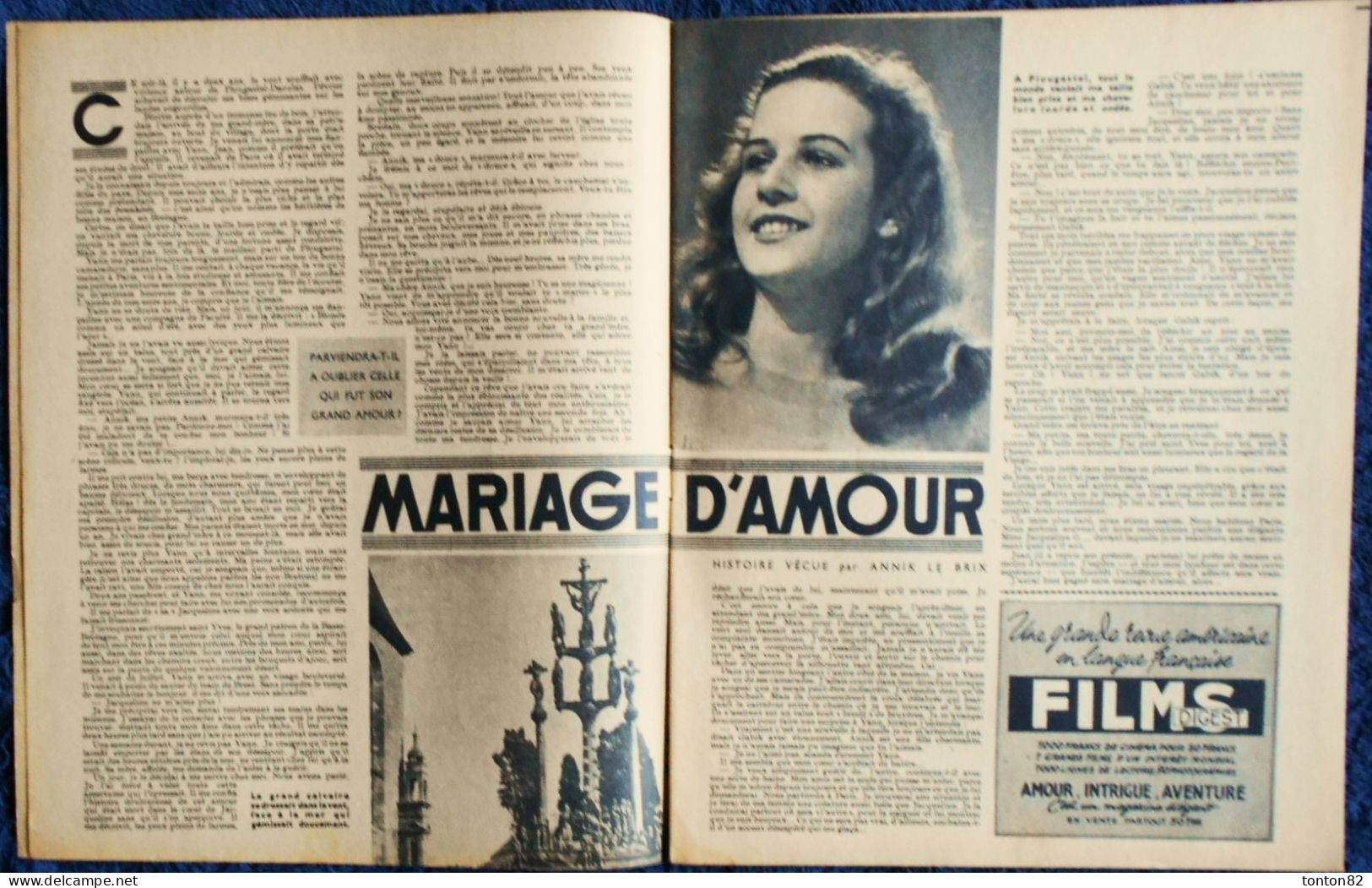 EVE - N° 143 - Magazine De Récits  Romantiques - 14 Janvier 1949 . - Other & Unclassified