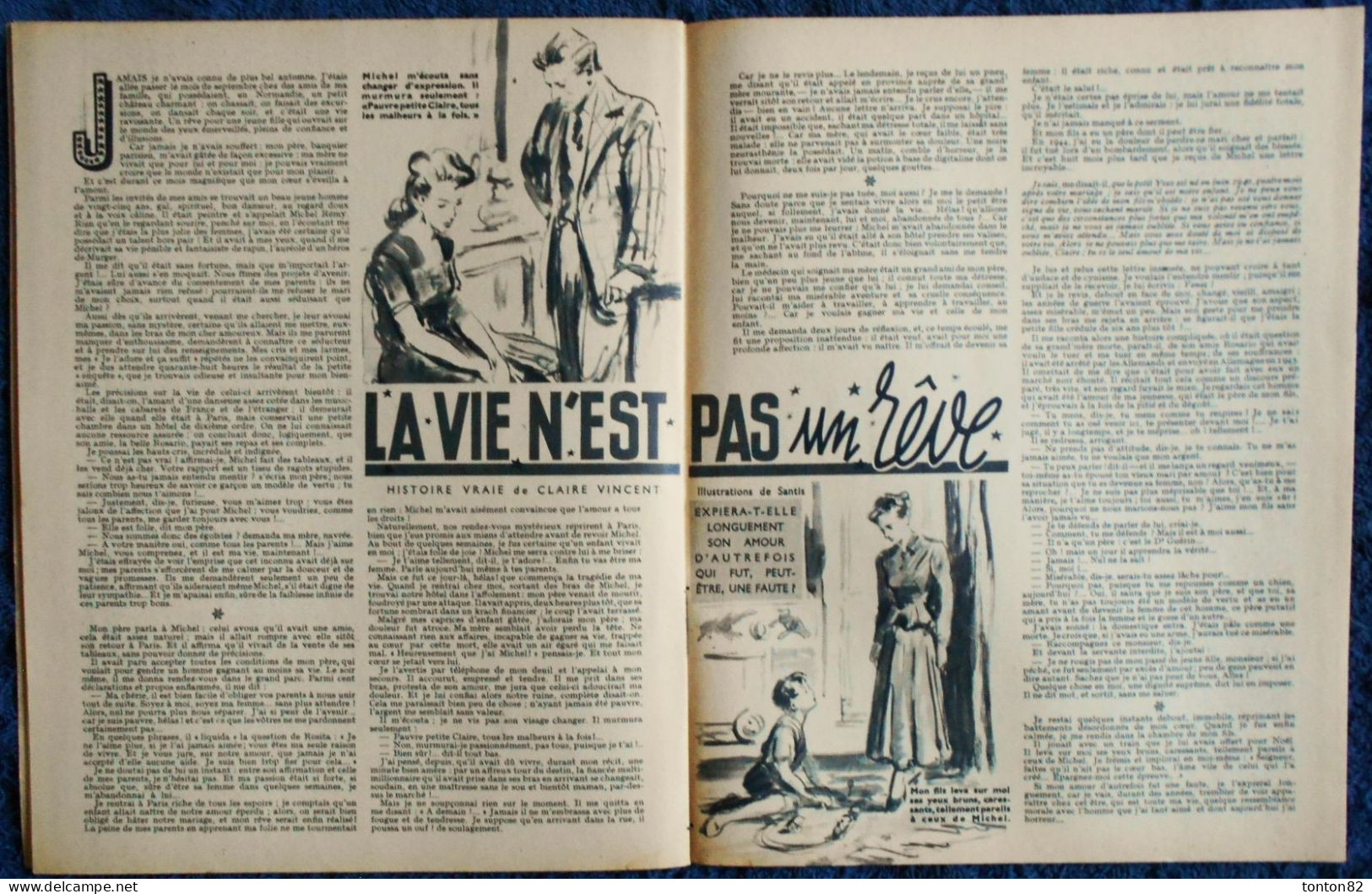 EVE - N° 143 - Magazine De Récits  Romantiques - 14 Janvier 1949 . - Sonstige & Ohne Zuordnung