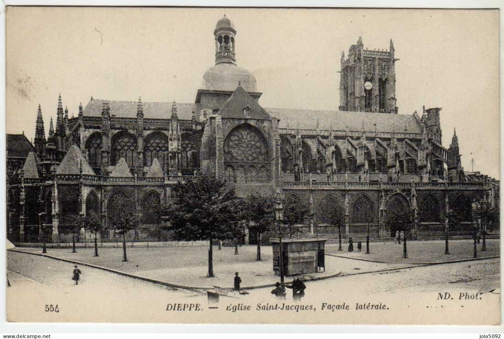 76 / DIEPPE - Eglise Saint-Jacques - Façade Latérale - Dieppe