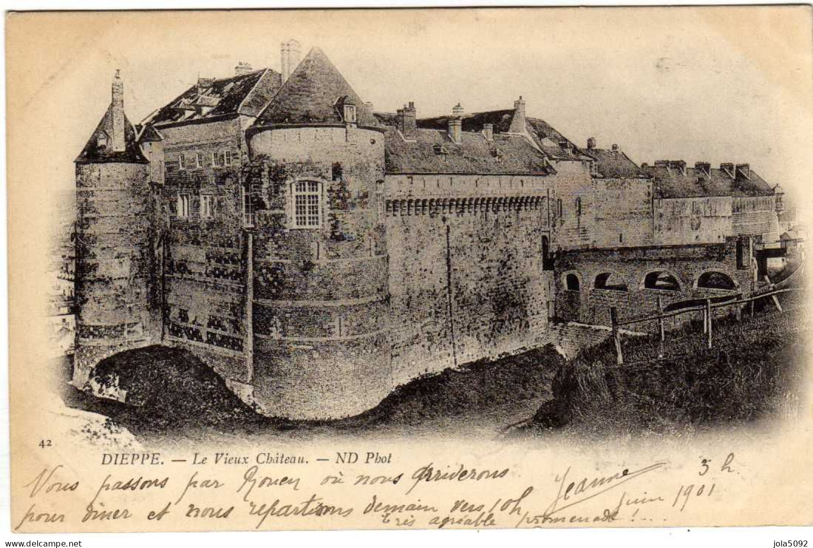 76 / DIEPPE - Le Vieux Château - Dieppe