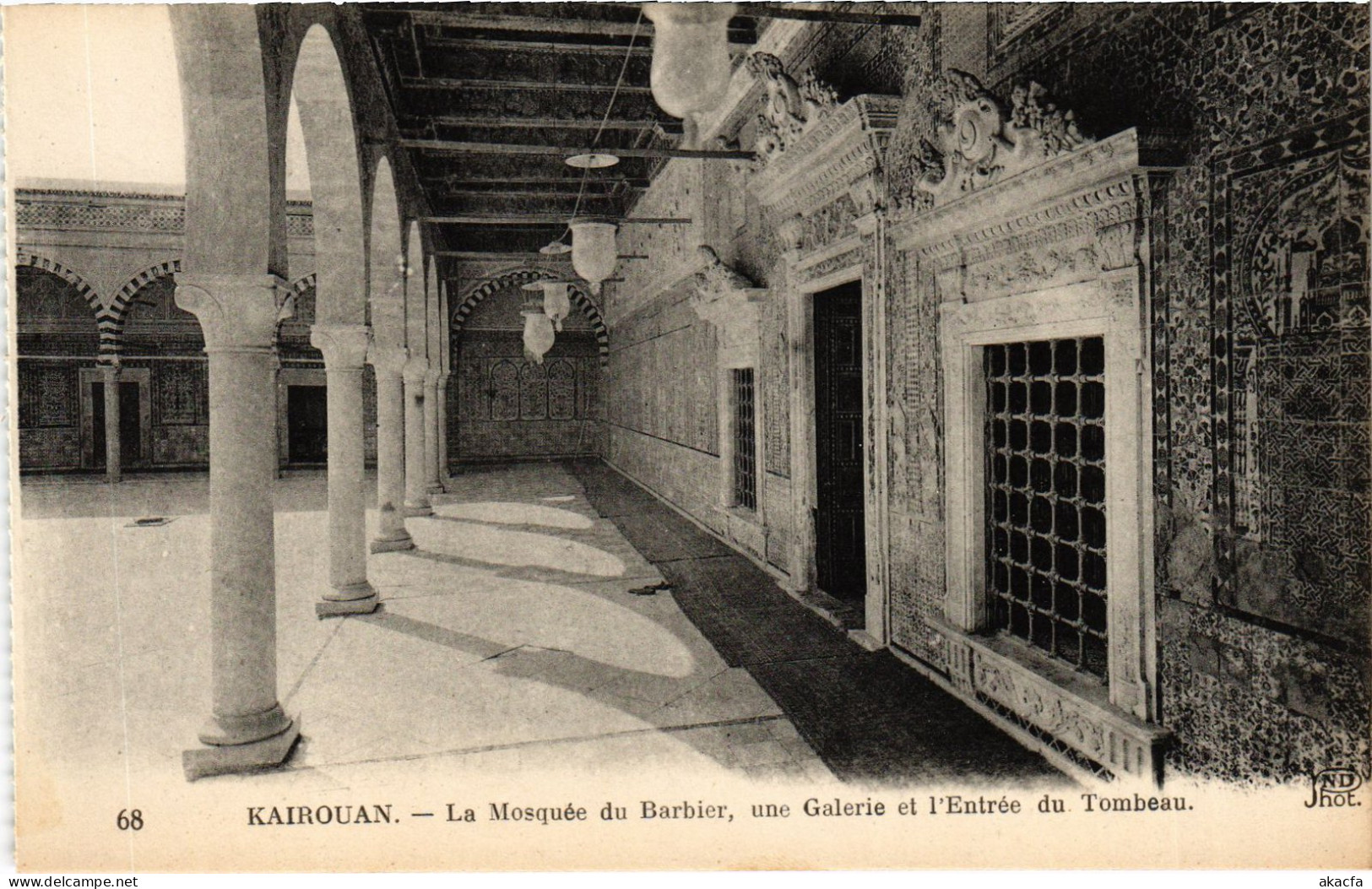 CPA AK Kairouan La Mosquee Du Barbier TUNISIA (1405423) - Tunisia