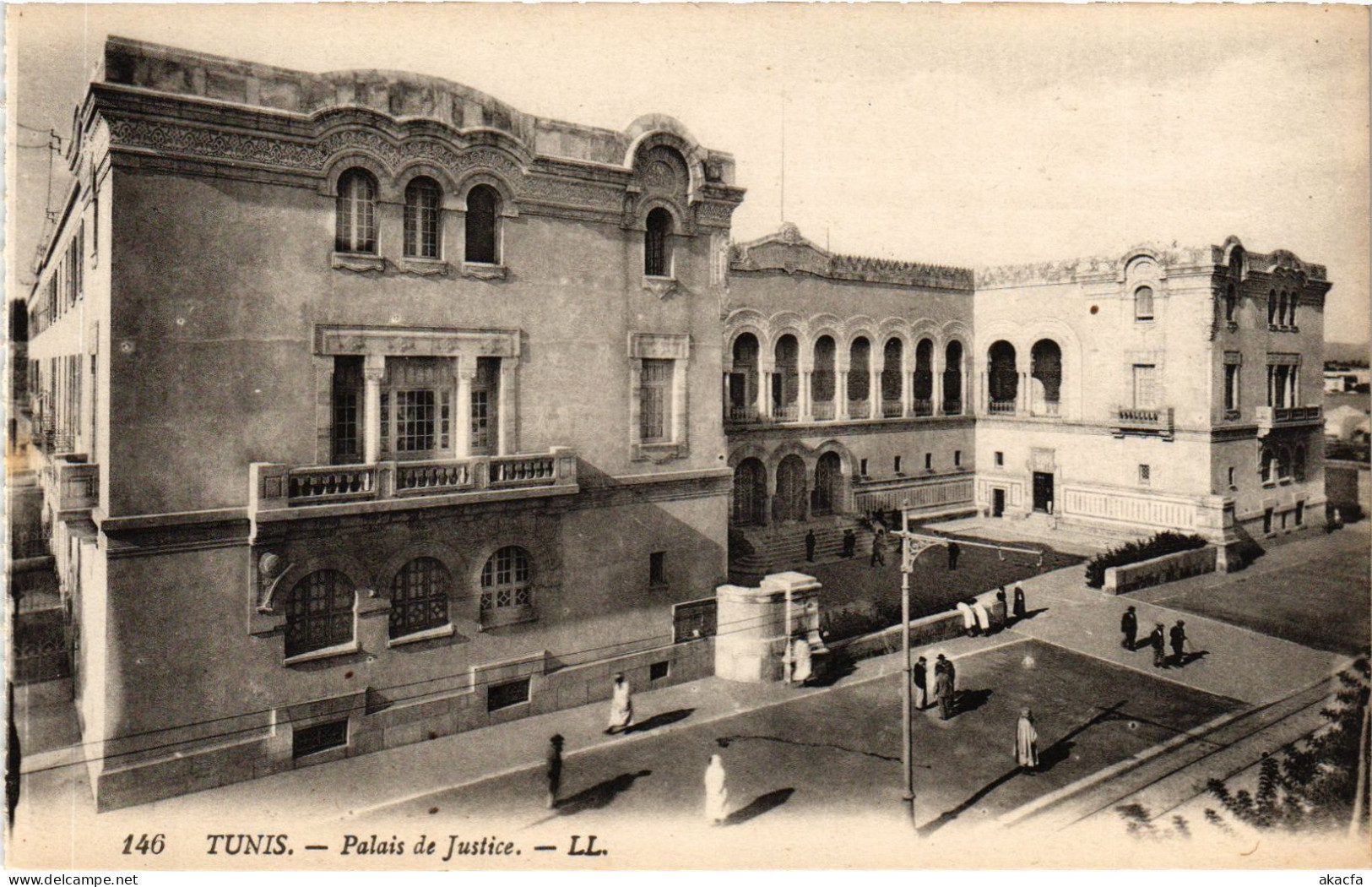 CPA AK Tunis Palais De Justice TUNISIA (1405419) - Tunisia