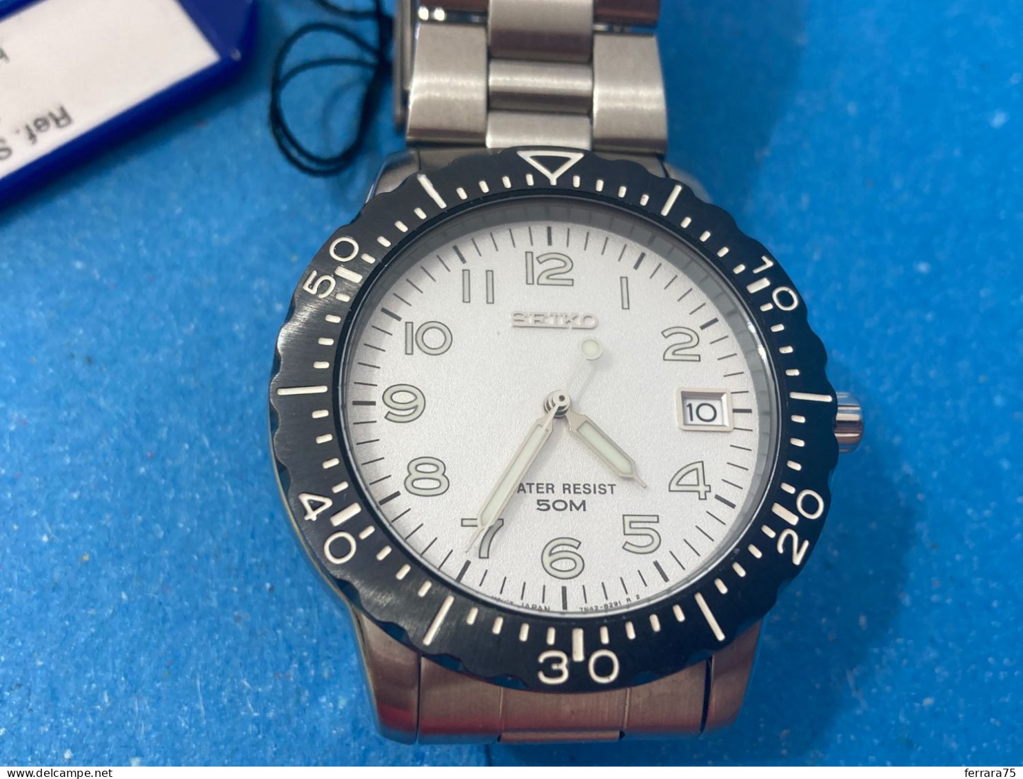 OROLOGIO SEIKO DA UOMO SPORT 7N42-8179 WR 50 MT NUOVO SENZA SCATOLA. - Taschenuhren