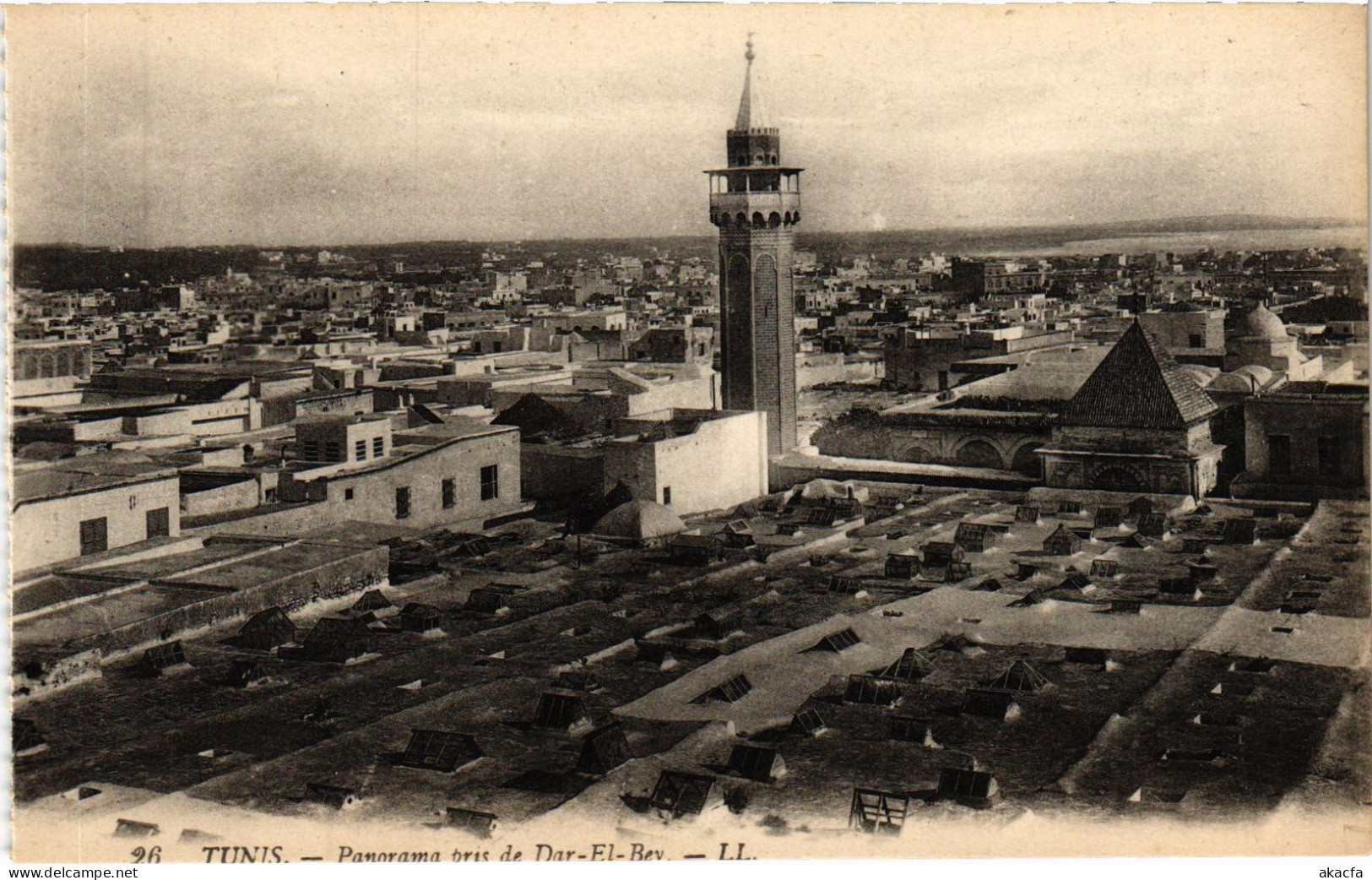 CPA AK Tunis Panorama TUNISIA (1405406) - Tunisia