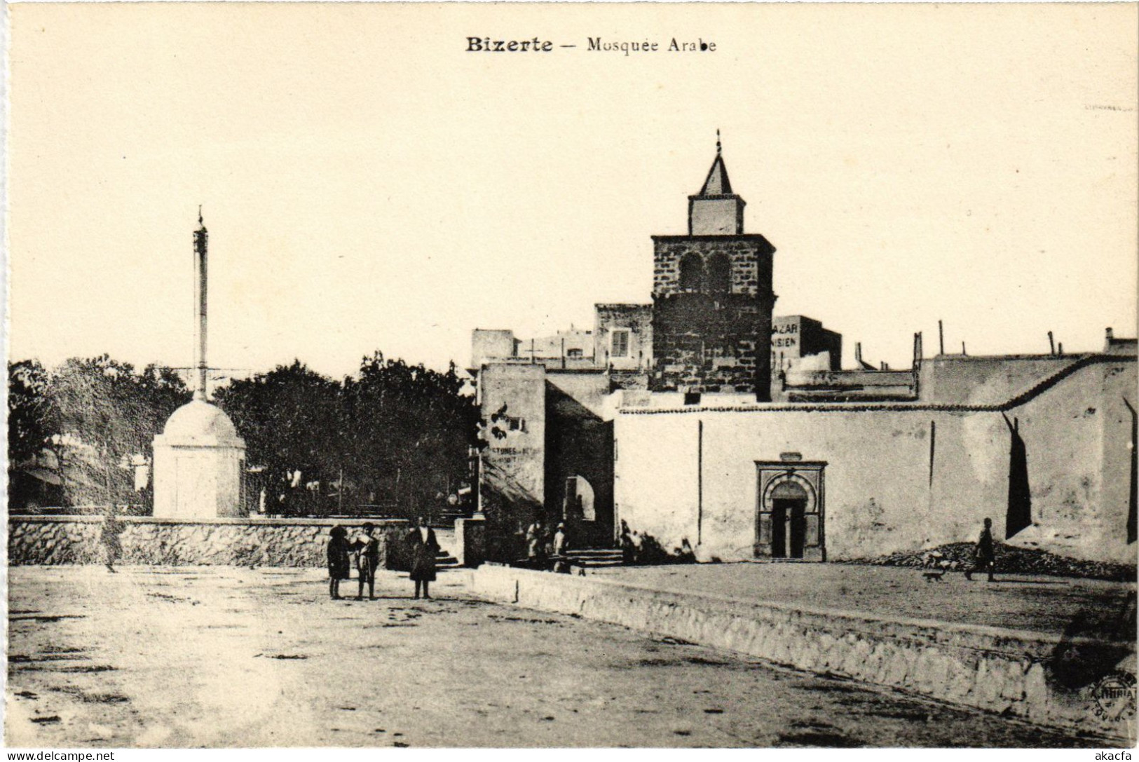 CPA AK Bizerte Mosquee Arabe TUNISIA (1405402) - Tunesië