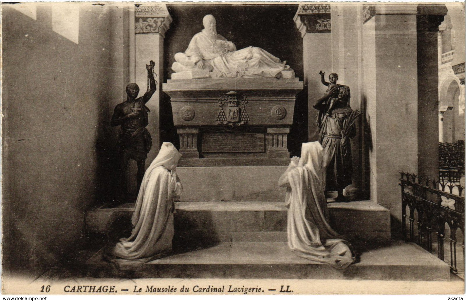 CPA AK Carthage Le Mausolee Du Cardinal Lavigerie TUNISIA (1405385) - Tunisia