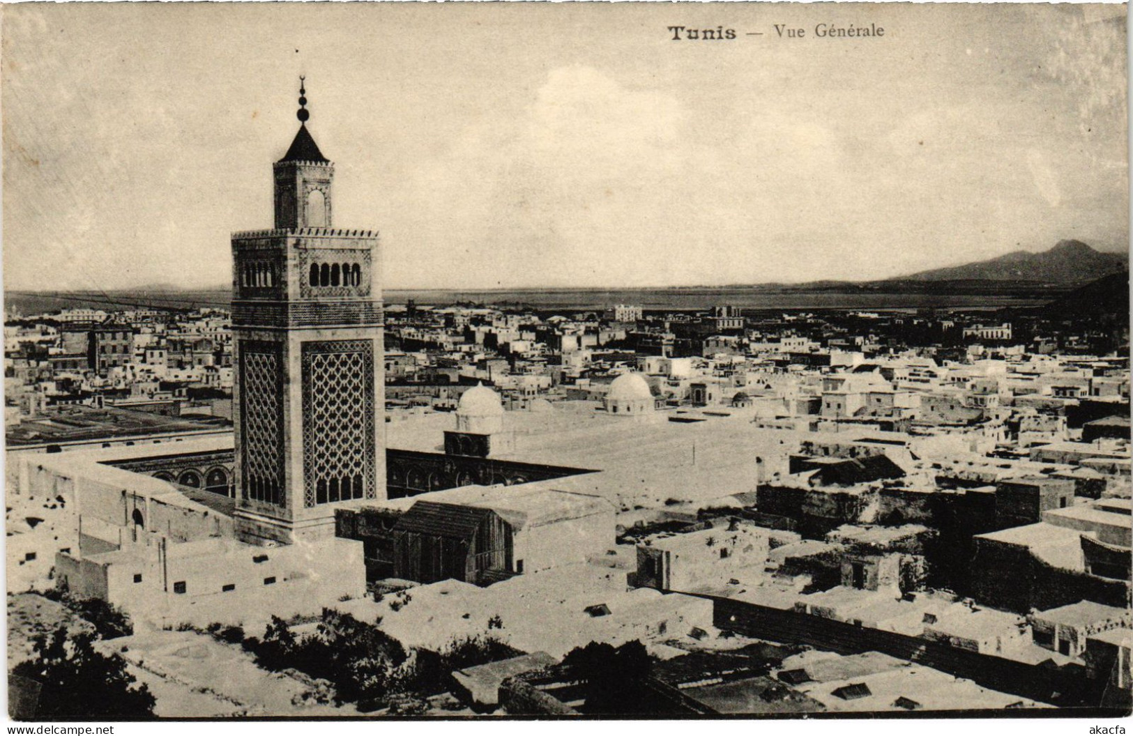 CPA AK Tunis Vue Generale TUNISIA (1405378) - Tunesien