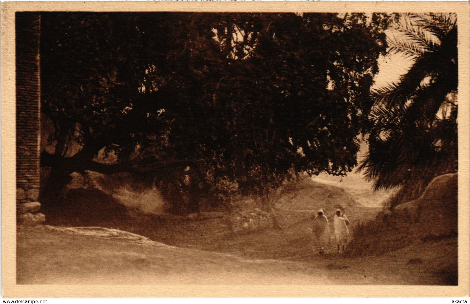 CPA AK Tozeur Sous L'Arbre Sacre TUNISIA (1405309) - Tunisia