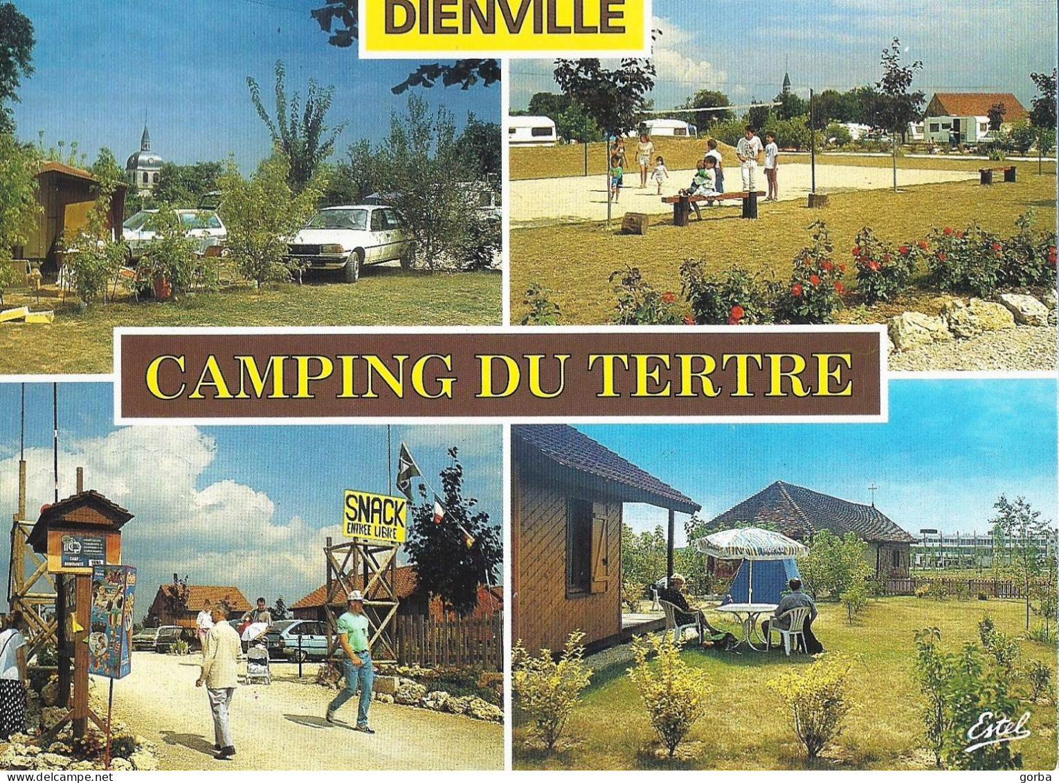 *CPM  - 10 - PORT DIENVILLE - Camping Du Tertre - Multivue - Autres & Non Classés