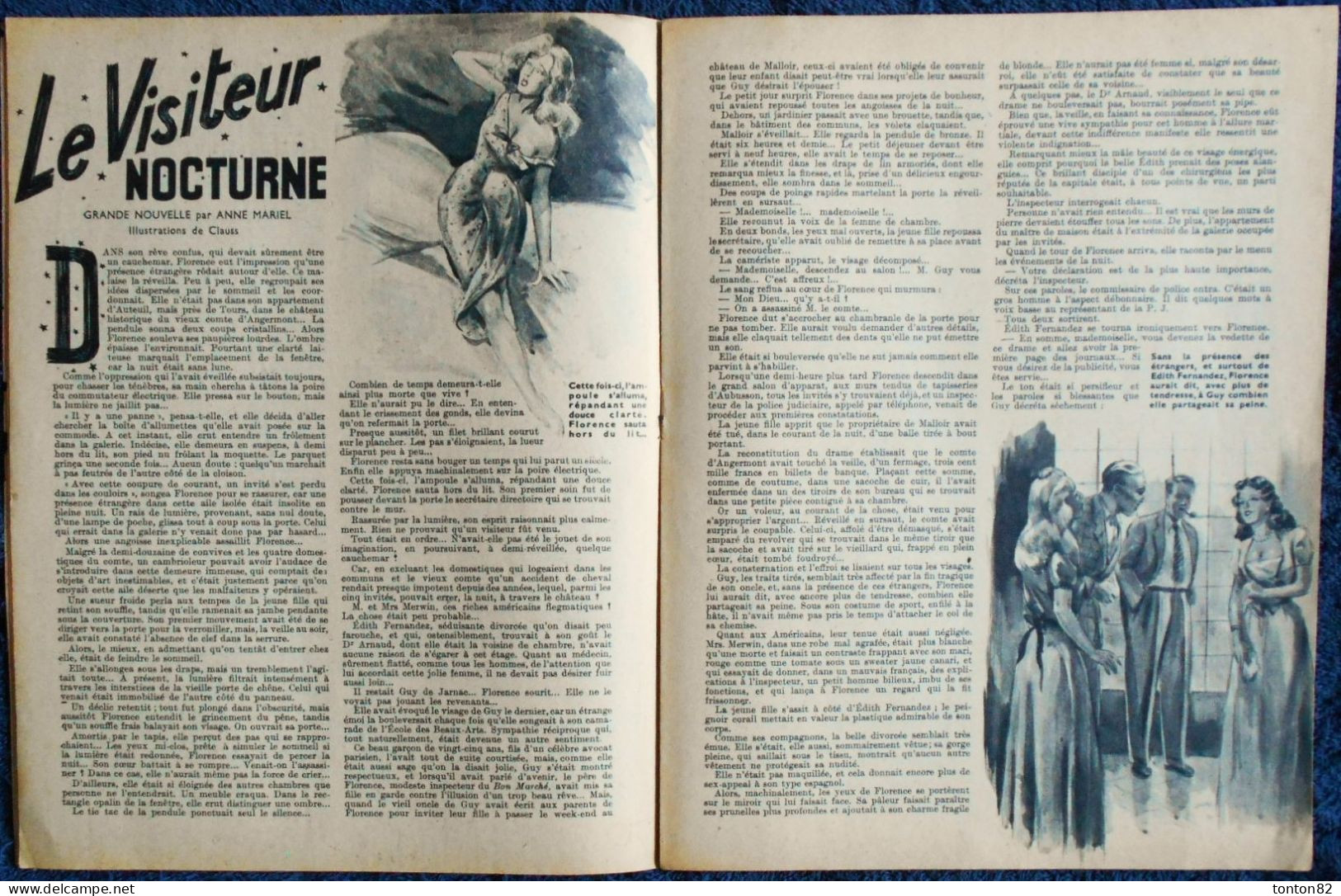 EVE - N° 134 - Magazine De Récits  Romantiques - 12 Novembre 1948 . - Sonstige & Ohne Zuordnung