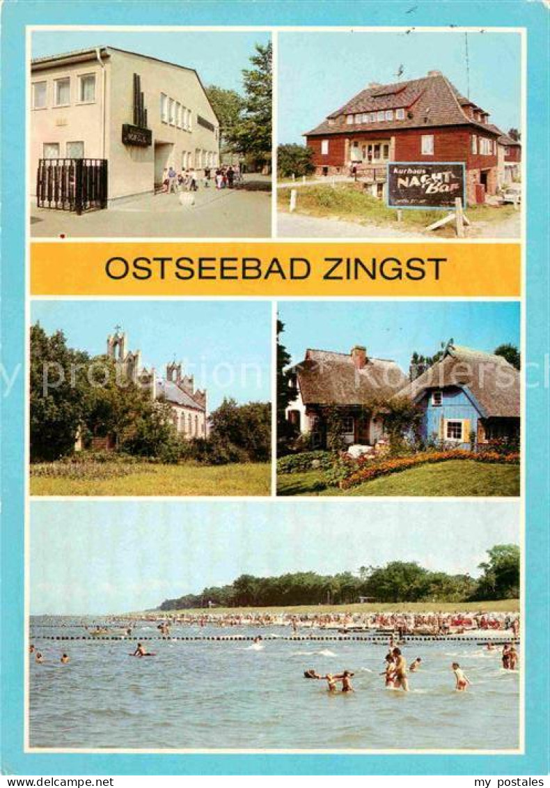 72898392 Zingst Ostseebad Restaurant Nordlicht Kurhaus Peter Und Paul Kirche Str - Zingst