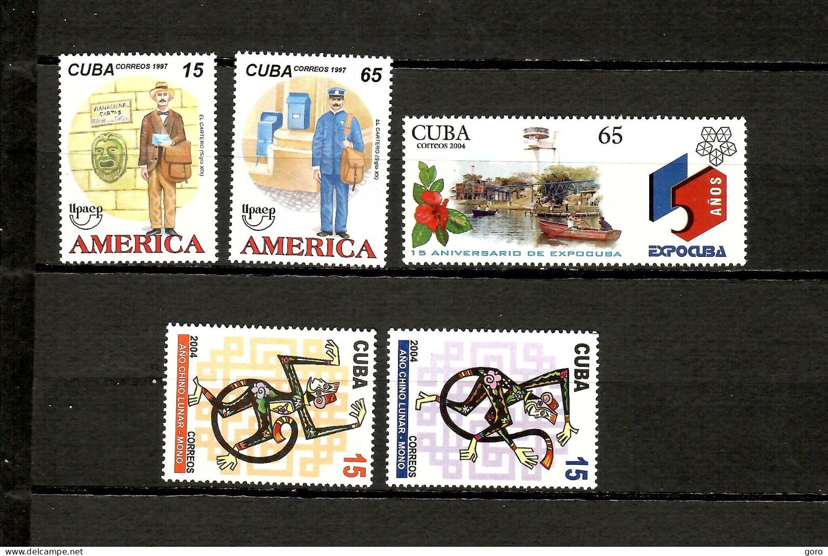 Cuba  1997-2004  .-   Y&T  Nº   3673/74-4134-4139/4140      ** - Nuovi