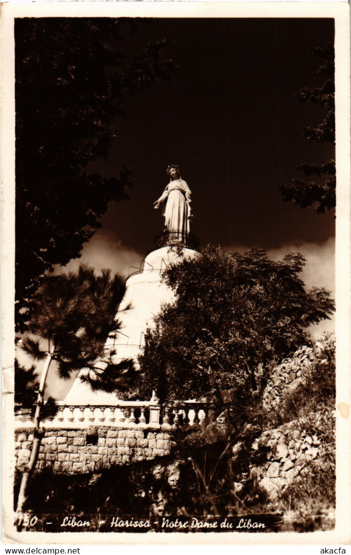 CPA AK Liban Harissa Notre Dame SYRIA (1404131) - Syria