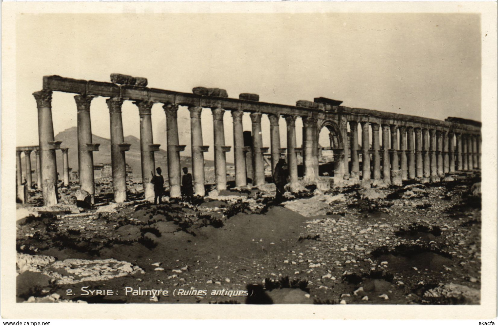 CPA AK Palmyre Ruines Antiques SYRIA (1404091) - Siria