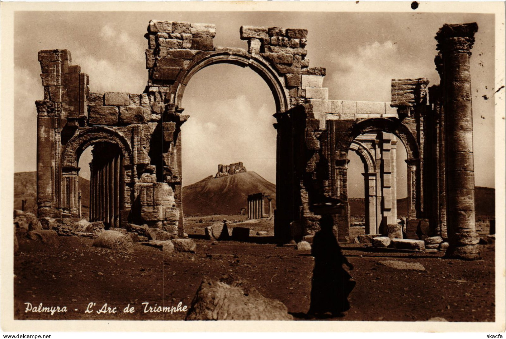 CPA AK Palmyre Arc De Triomphe SYRIA (1404089) - Syrien