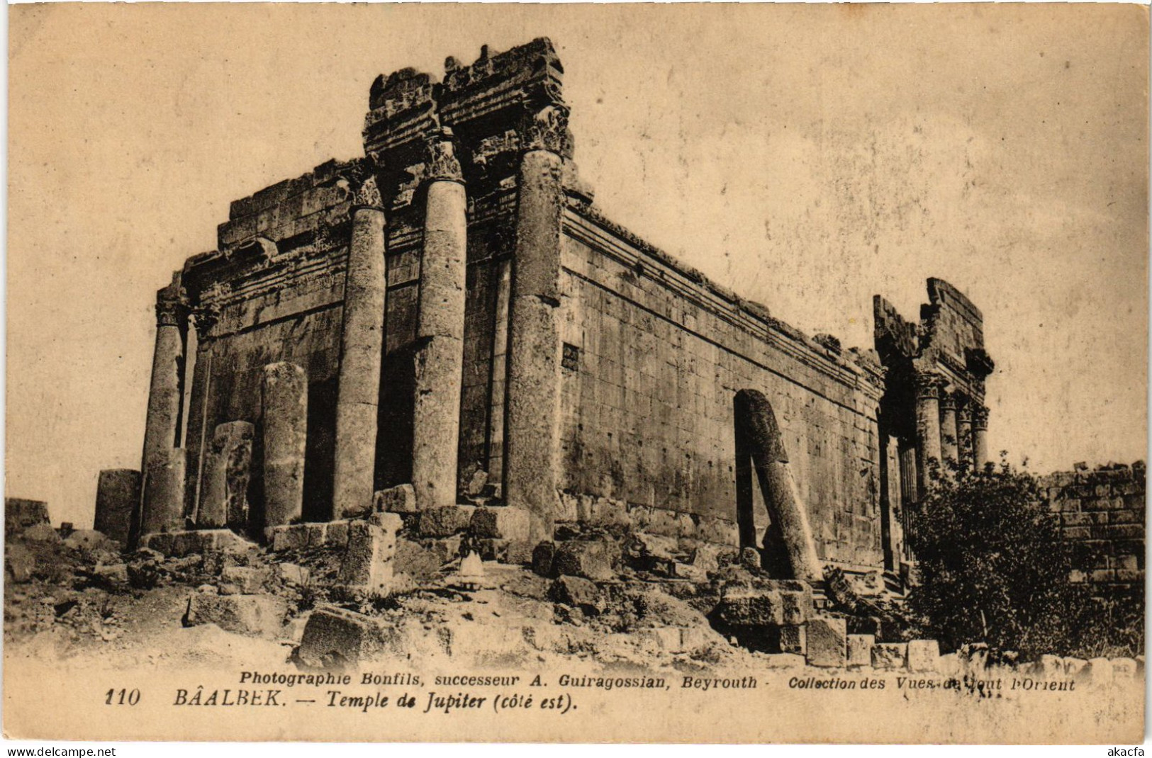 CPA AK Baalbek Temple De Jupiter SYRIA (1404048) - Syria