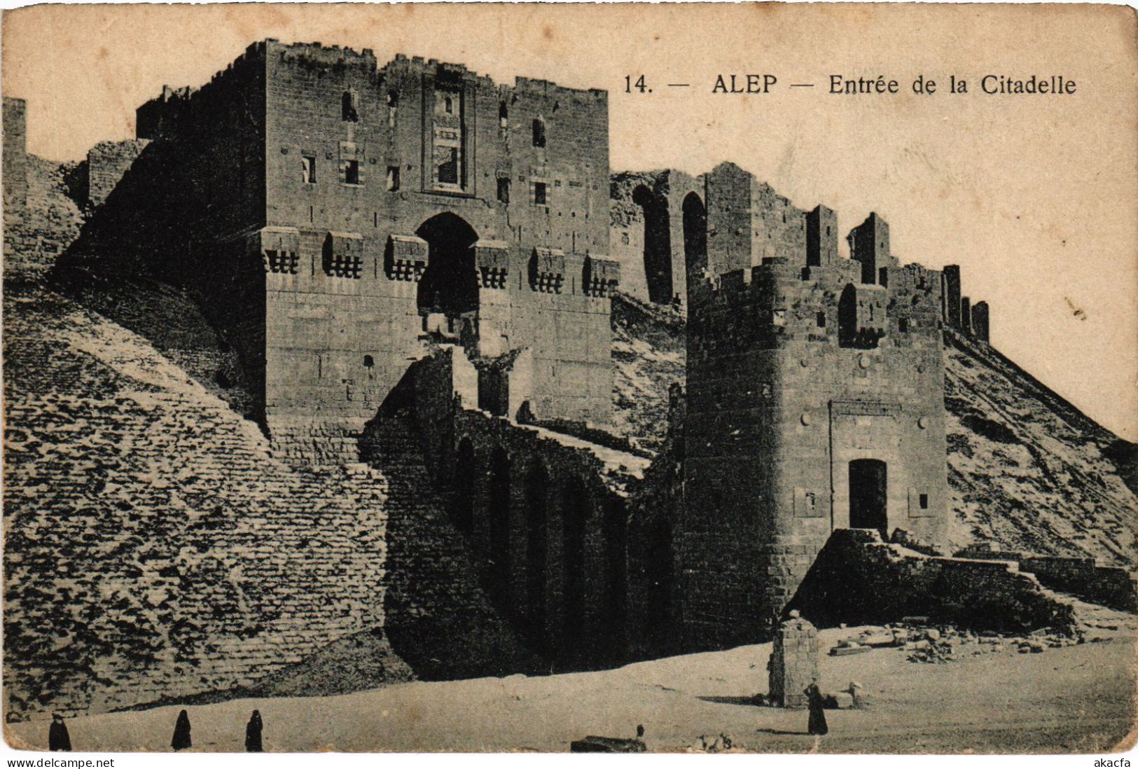 CPA AK Aleppo Entree De La Citadelle SYRIA (1403994) - Syria