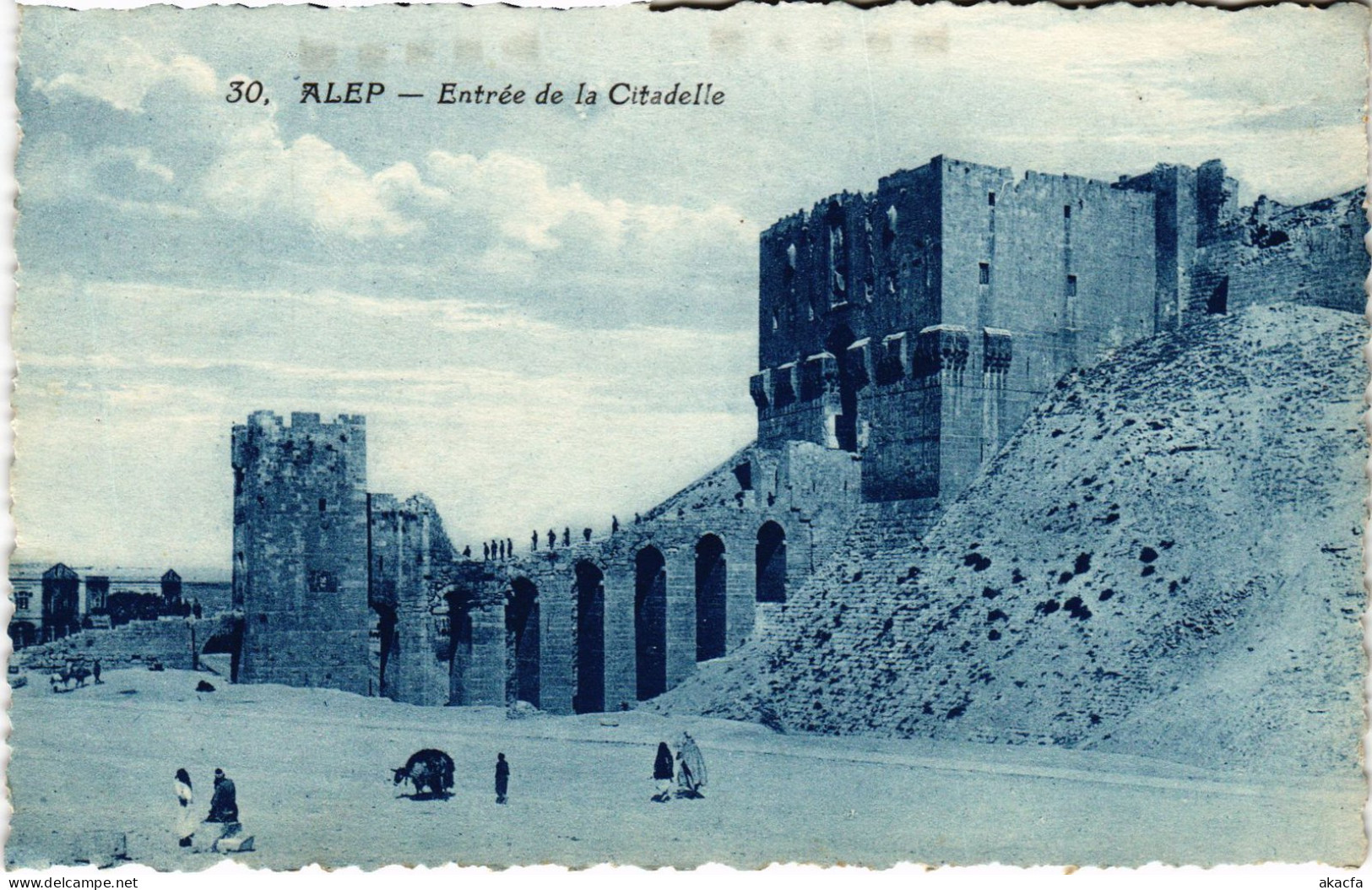 CPA AK Aleppo Entree De La Citadelle SYRIA (1403965) - Syrien