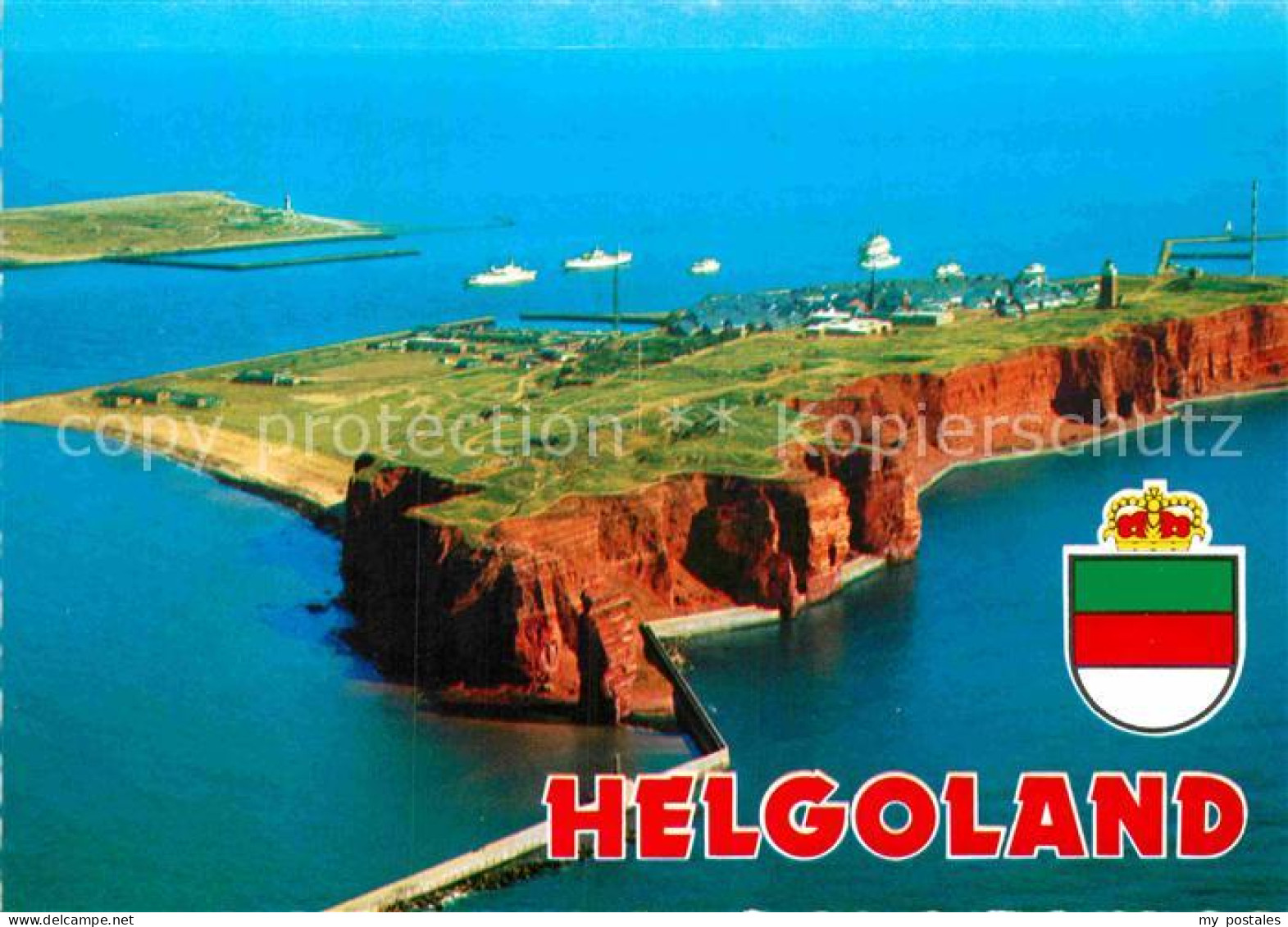 72898240 Helgoland Fliegeraufnahme Von Westen Helgoland - Helgoland