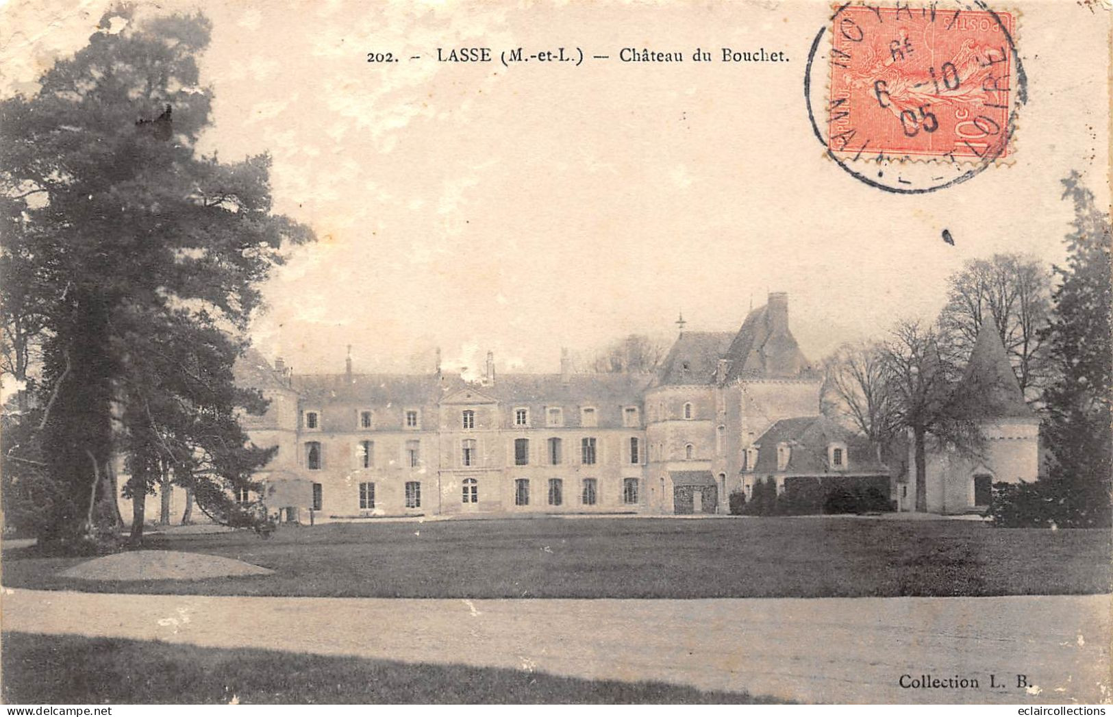 Lasse         49          Château Du Bouchet    - Traces De Grattage -        (voir Scan) - Otros & Sin Clasificación