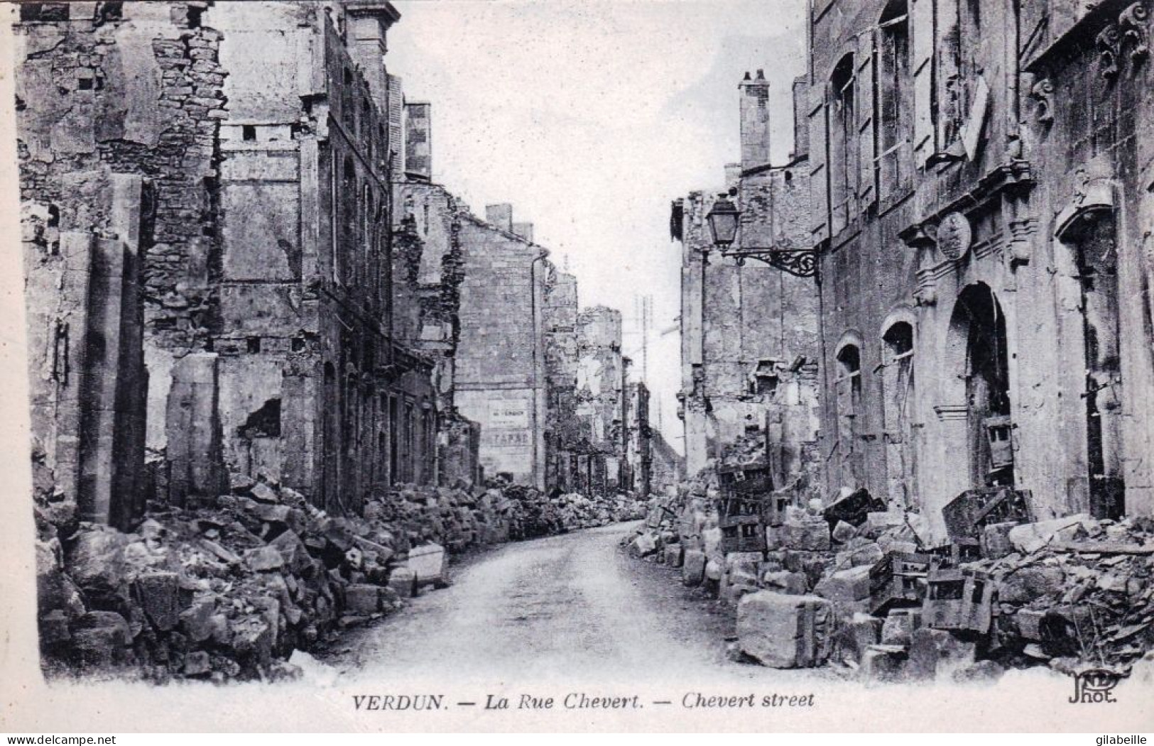 55 - Meuse - VERDUN - La Rue Chevert - Guerre 1914 - Verdun