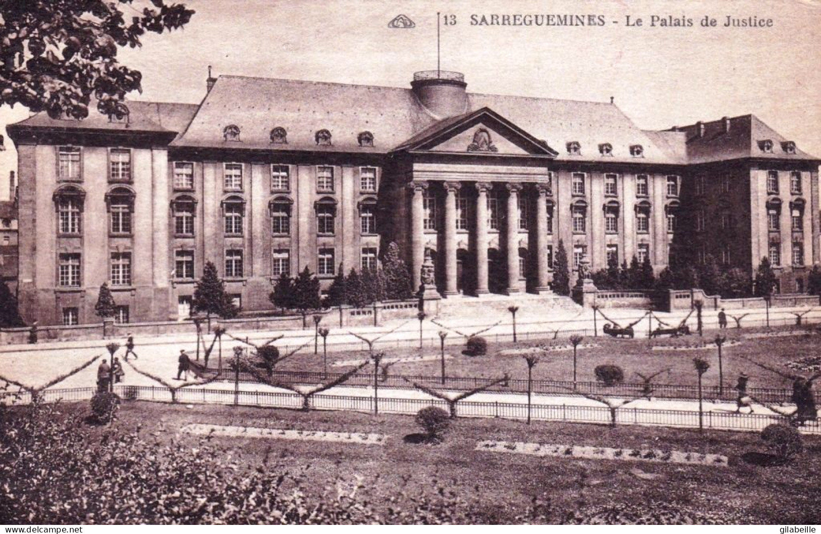 57 - Moselle -  SARREGUEMINES - Le Palais De Justice - Sarreguemines