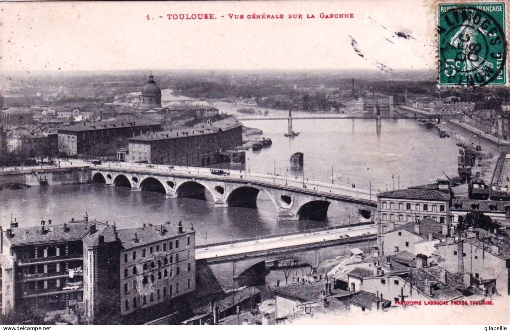31 - Haute Garonne -  TOULOUSE - Vue Generale Sur La Garonne - Toulouse