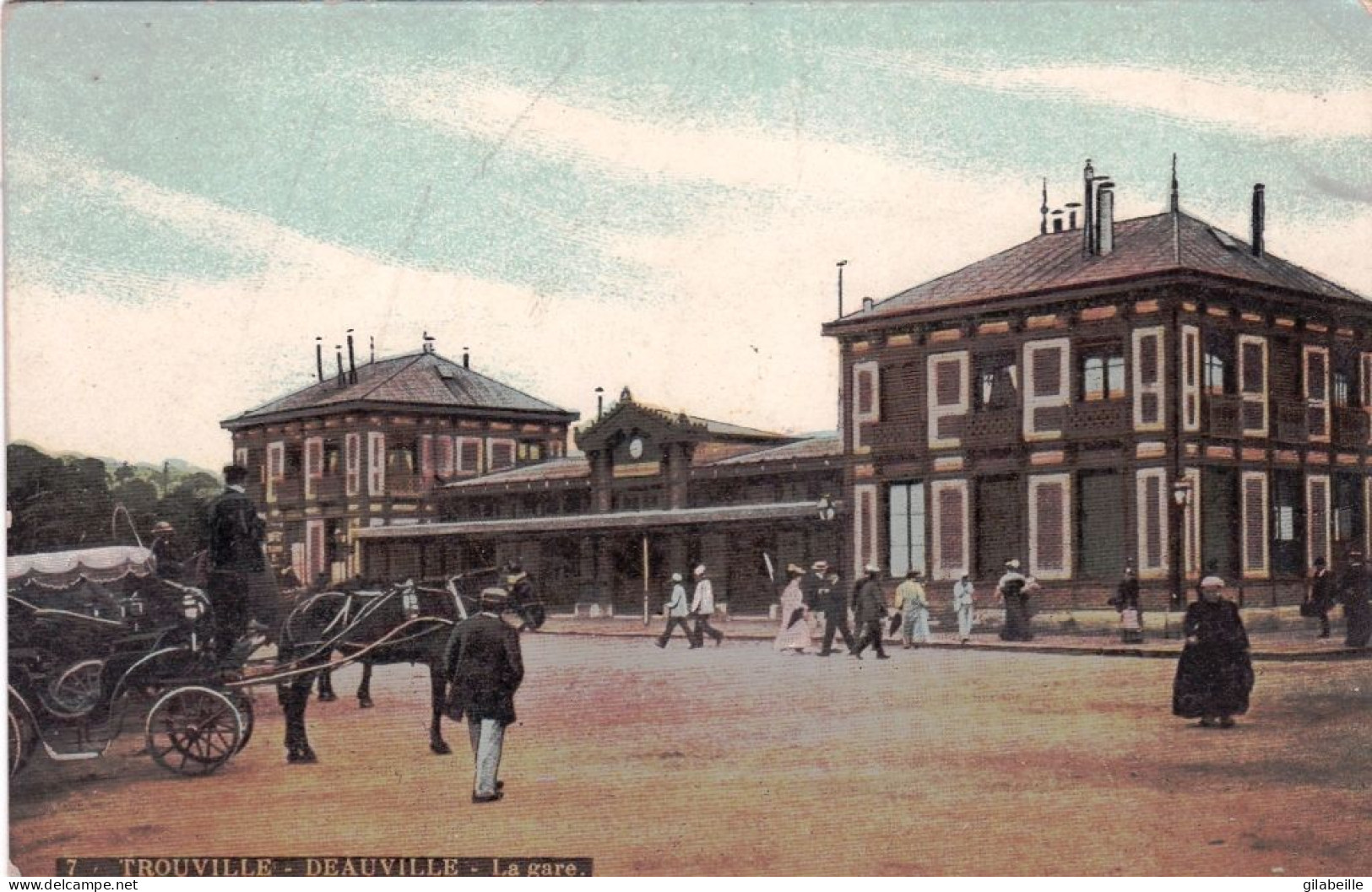 14 - Calvados - TROUVILLE - DEAUVILLE  - La  Gare  - Trouville